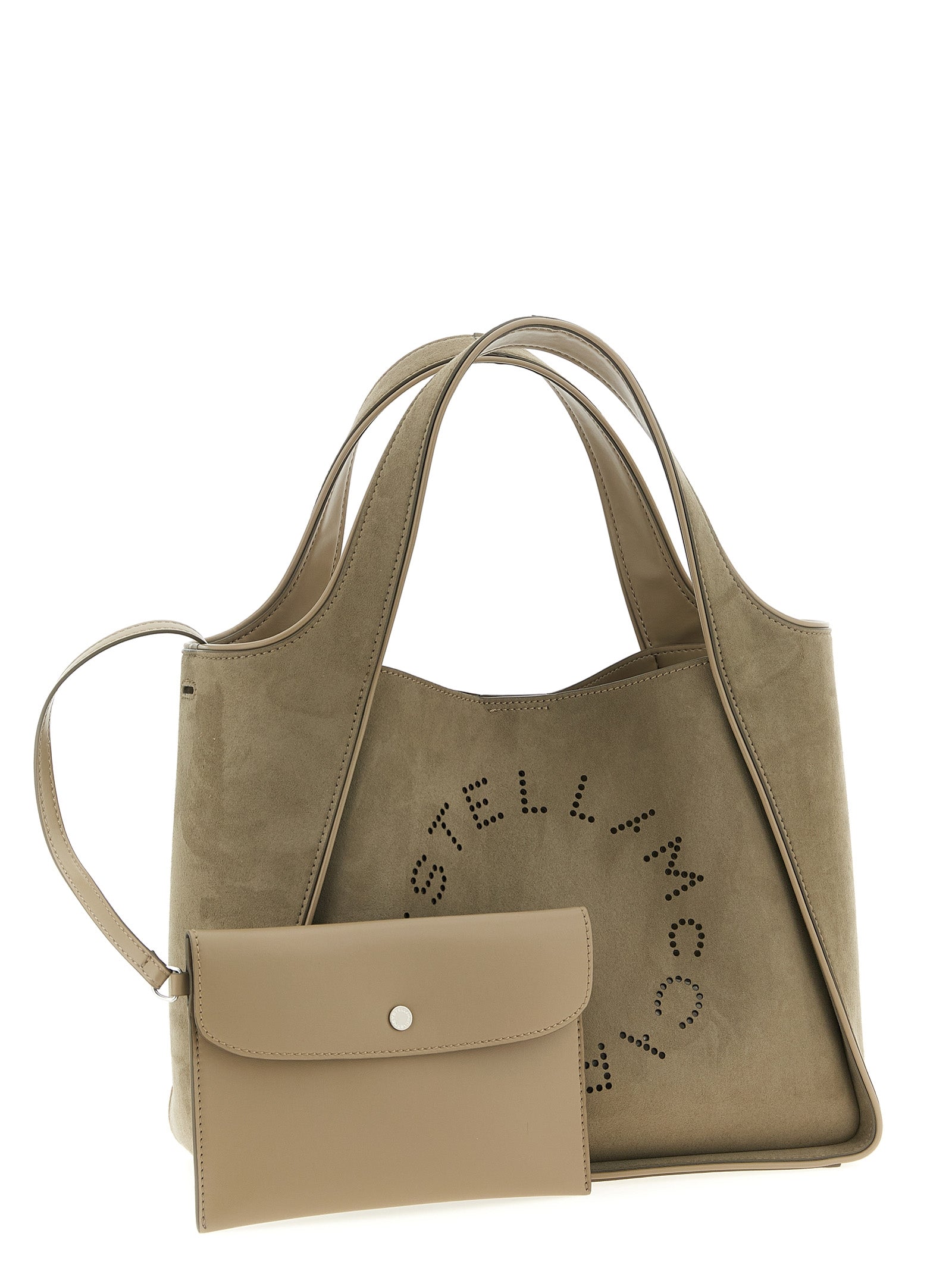Bicolor Polyamide Crossbody Bag