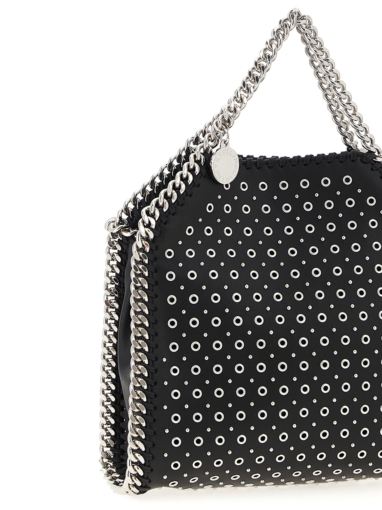 Black Polyester Handbag