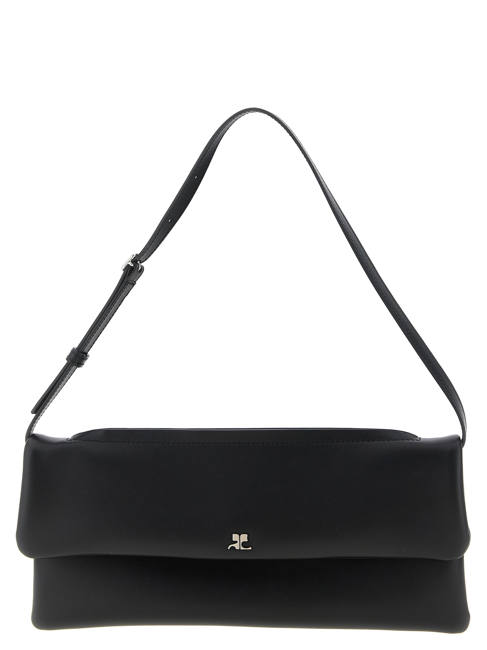 Black Cowhide Clutch Bag