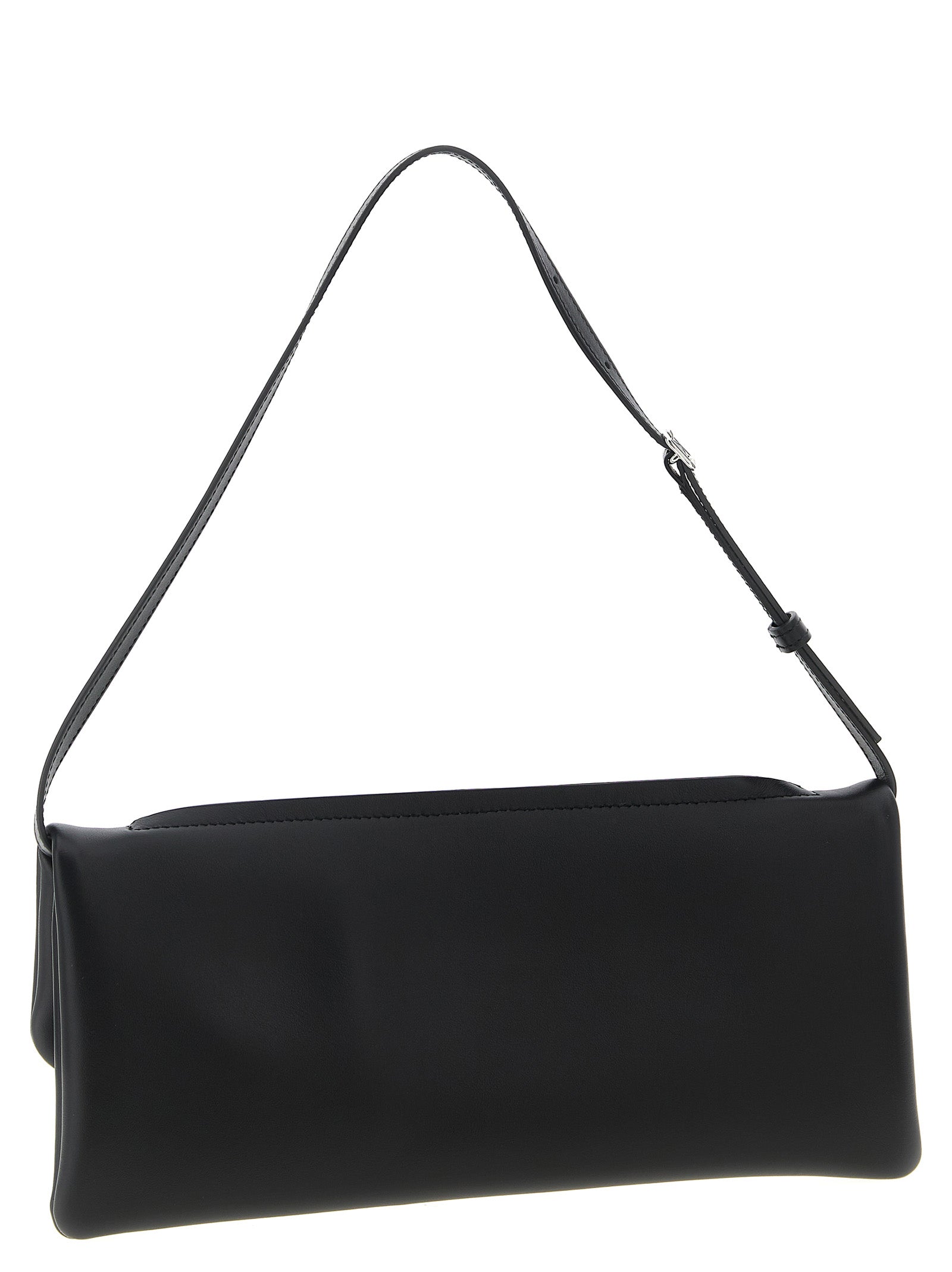 Black Cowhide Clutch Bag