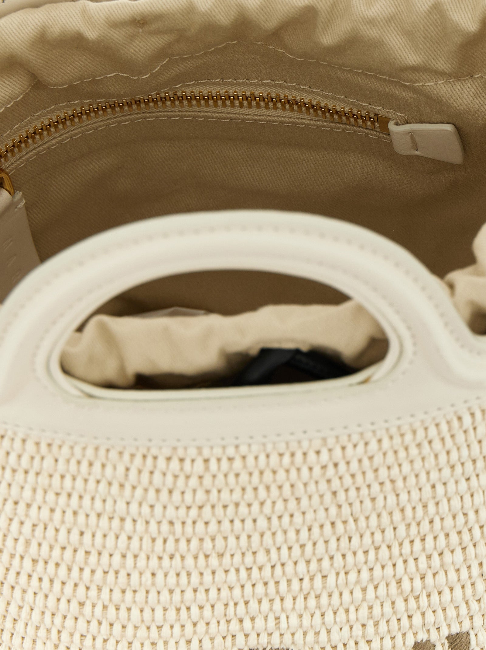 White Cotton Handbag