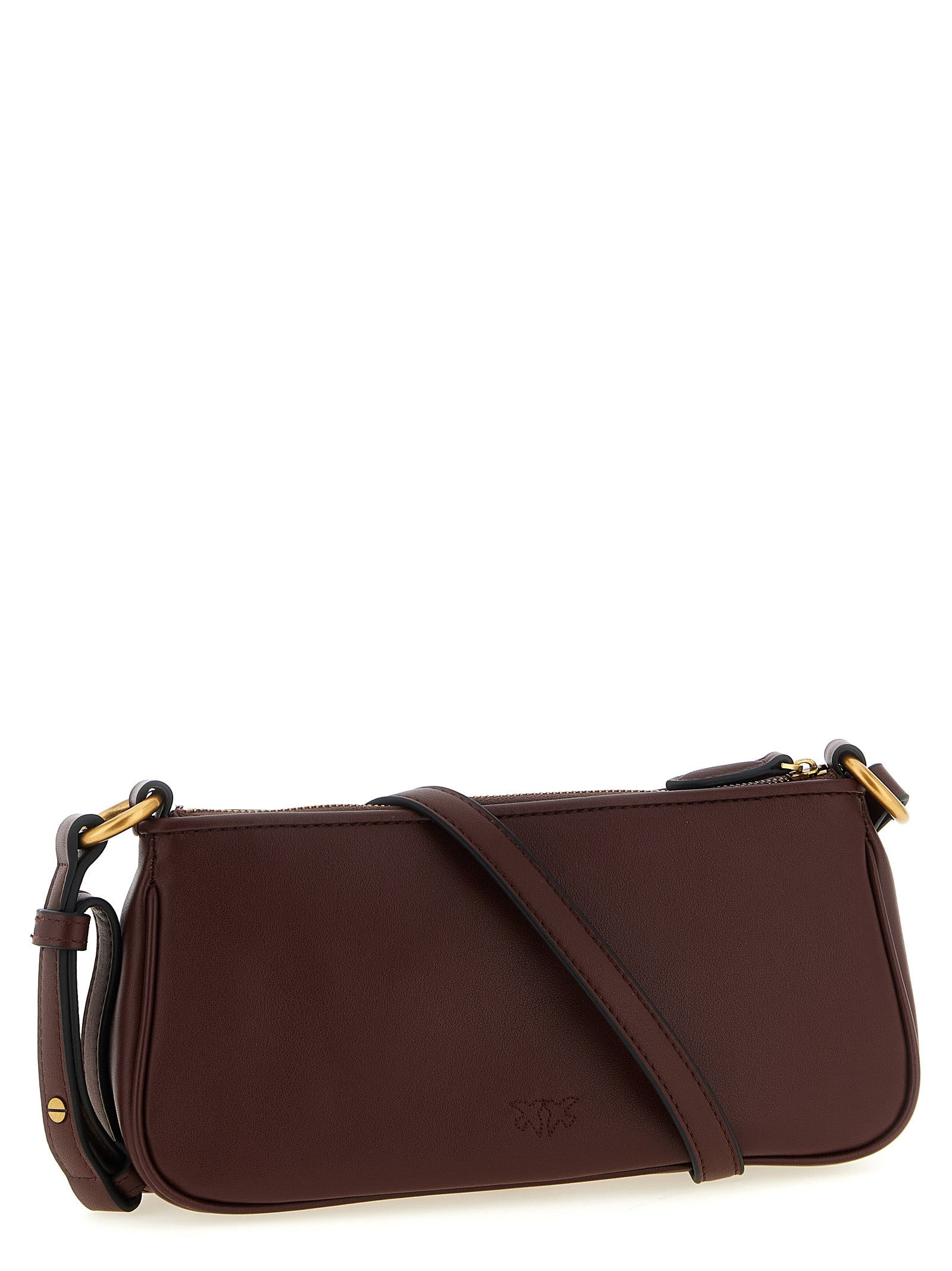 Bordeaux Cowhide Crossbody Bag