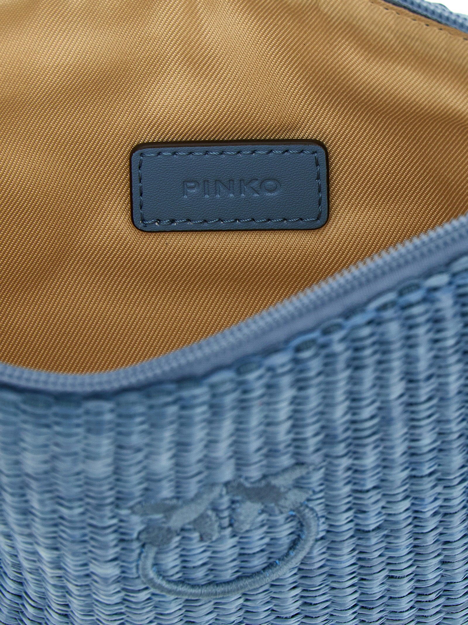 Blue Polypropylene Clutch Bag