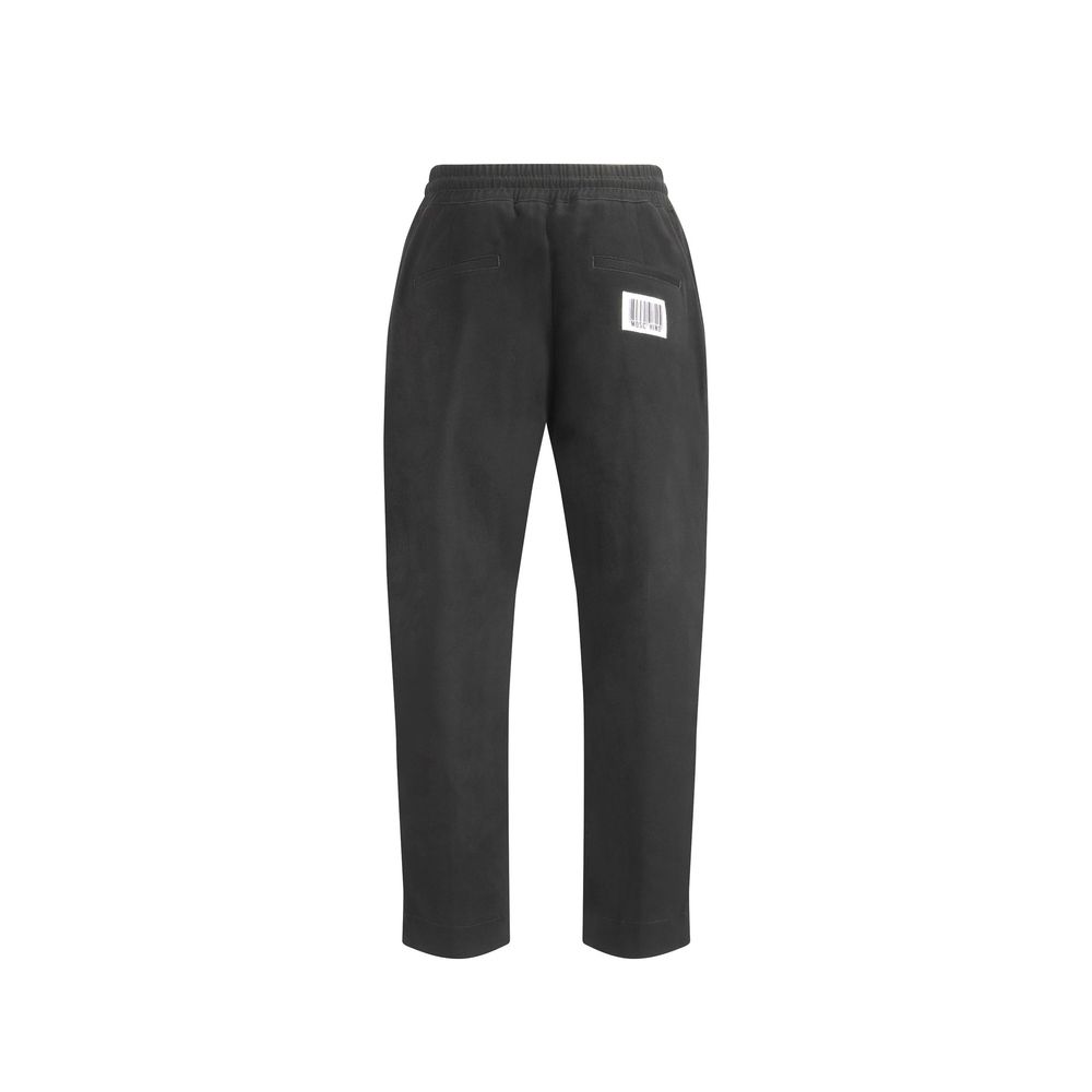 Black Cotton Joggers (Workout Pants)