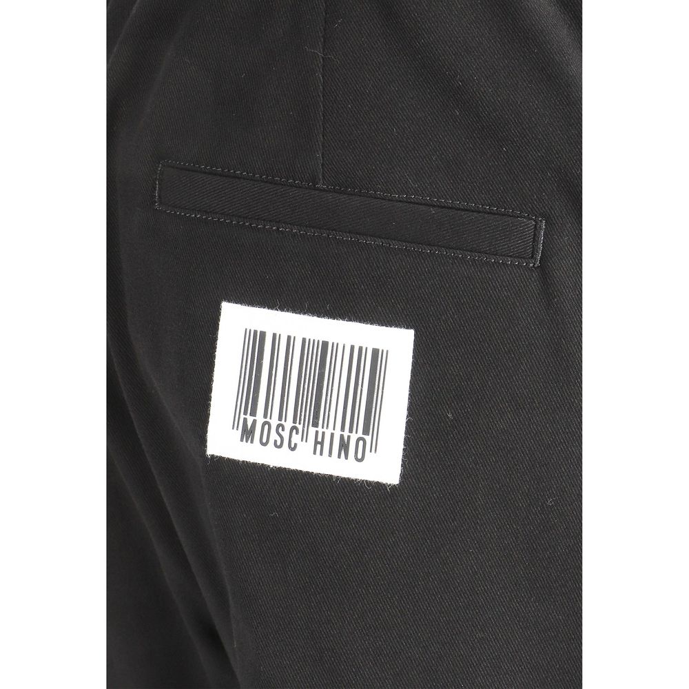 Black Cotton Joggers (Workout Pants)