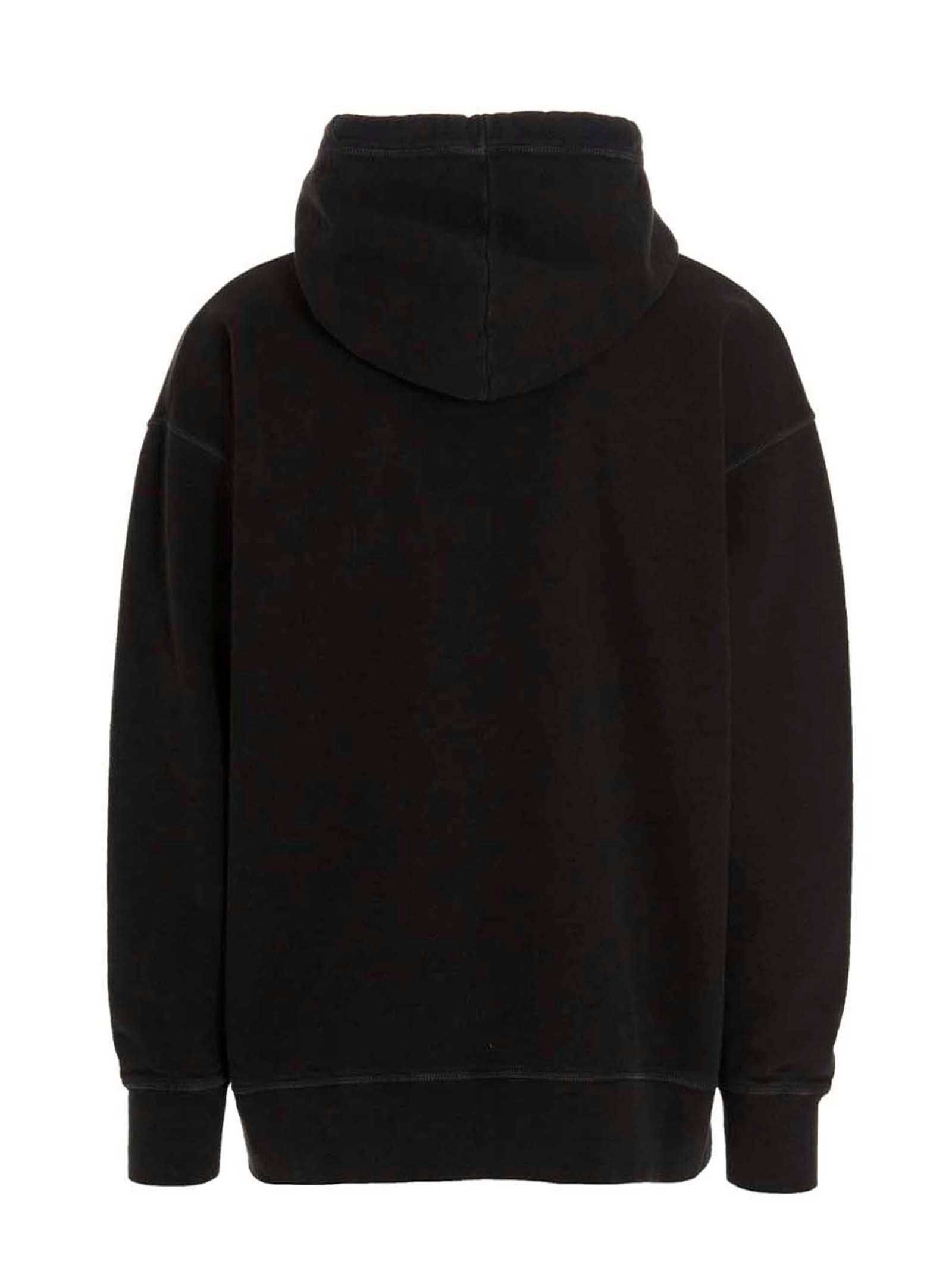 Black Cotton Sweatshirt