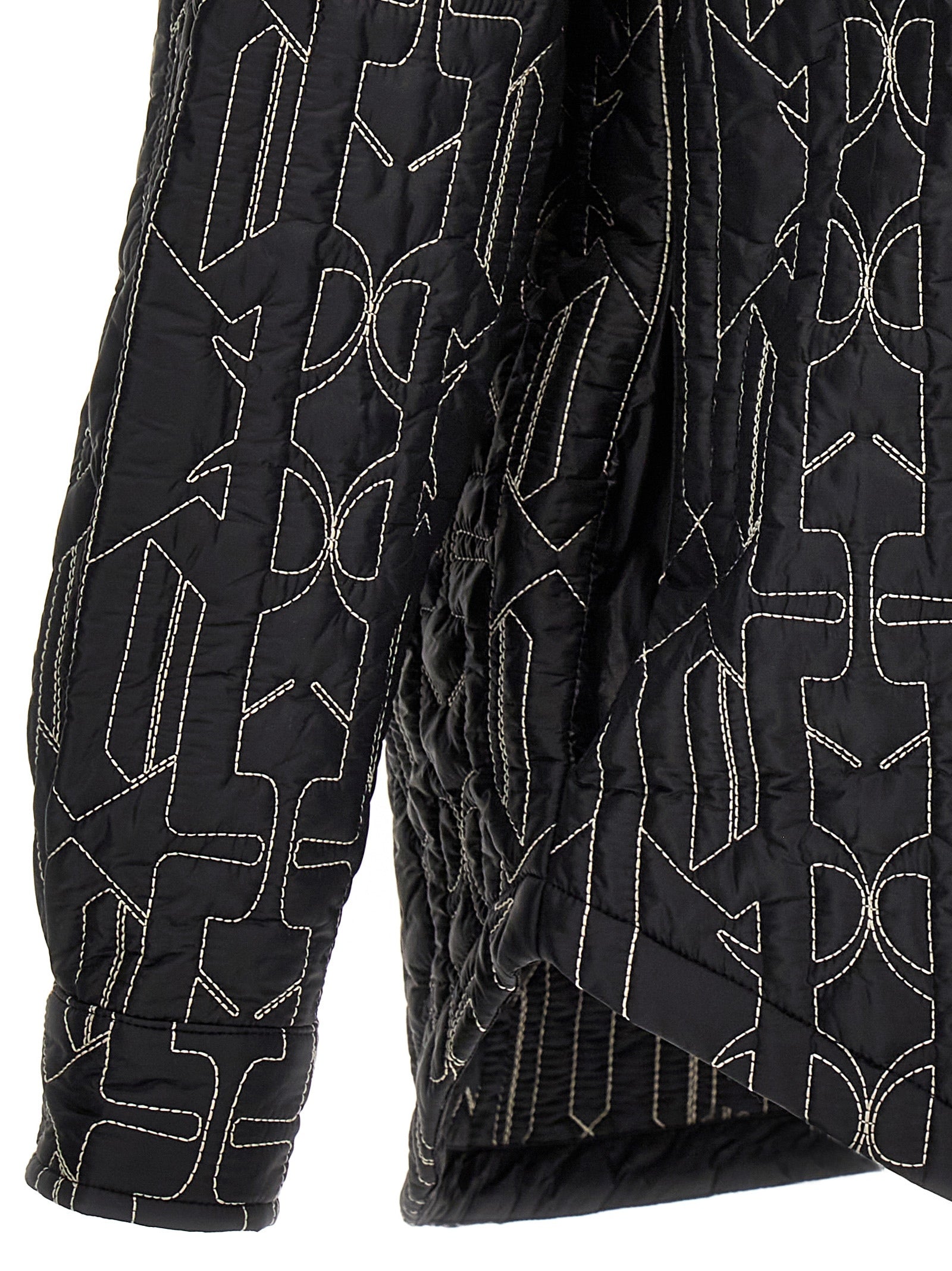 Gray Polyamide Shell Jacket