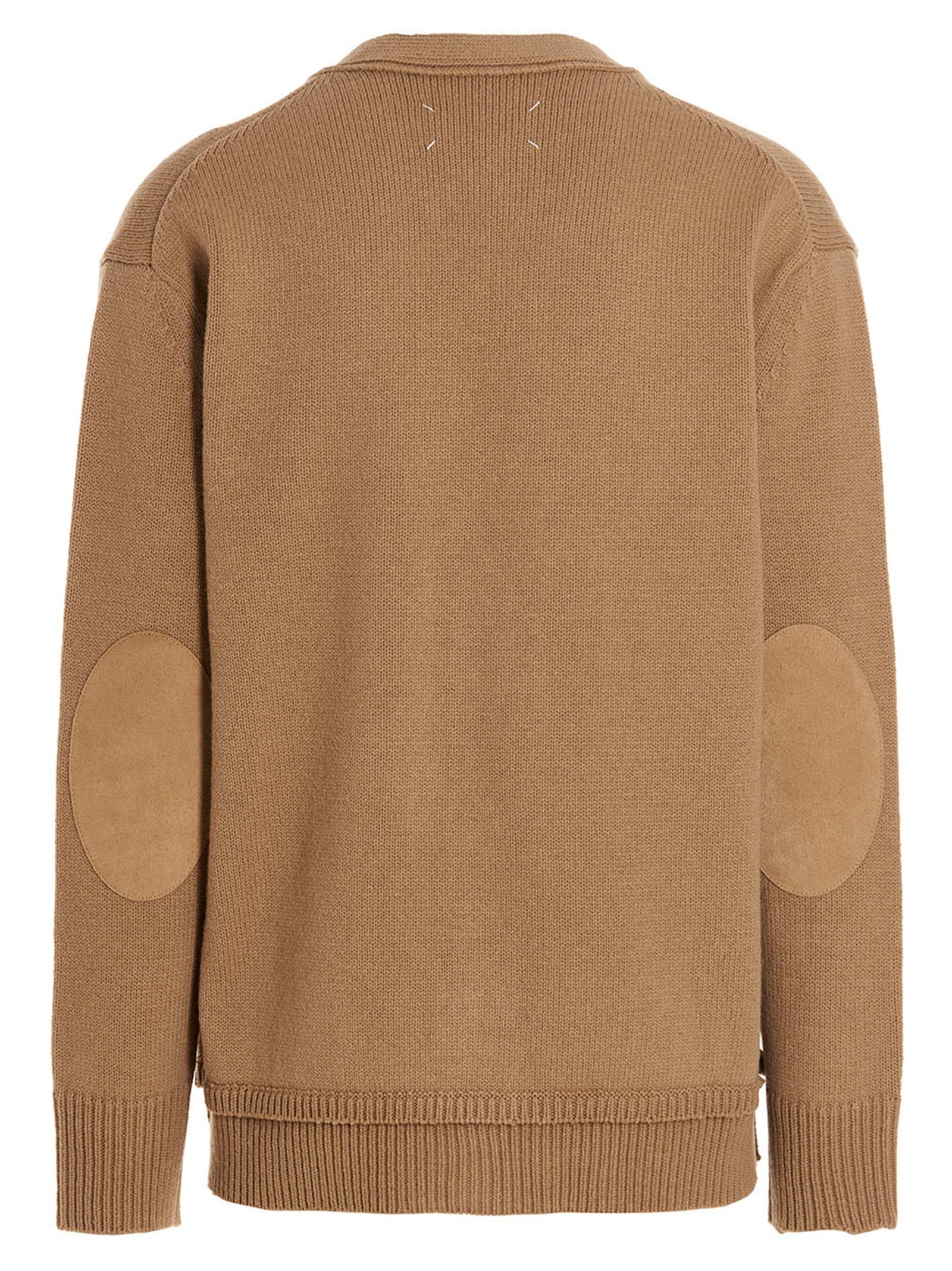 Beige Wool Cardigan