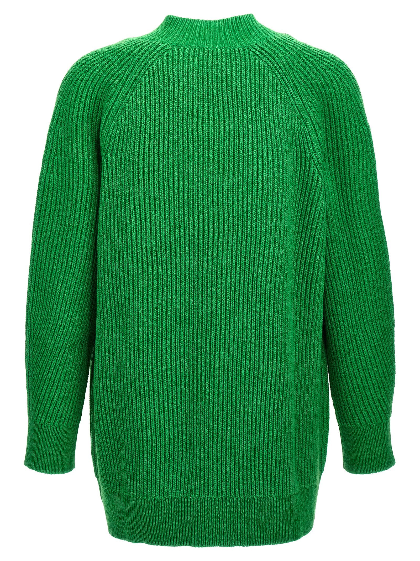 Bicolor Cotton Cardigan