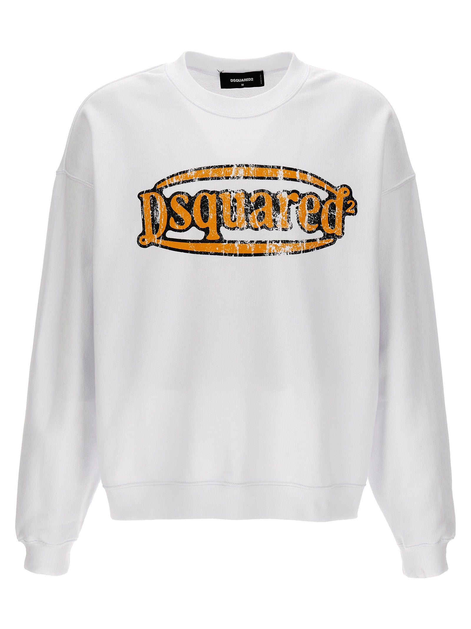 White Cotton Sweatshirt