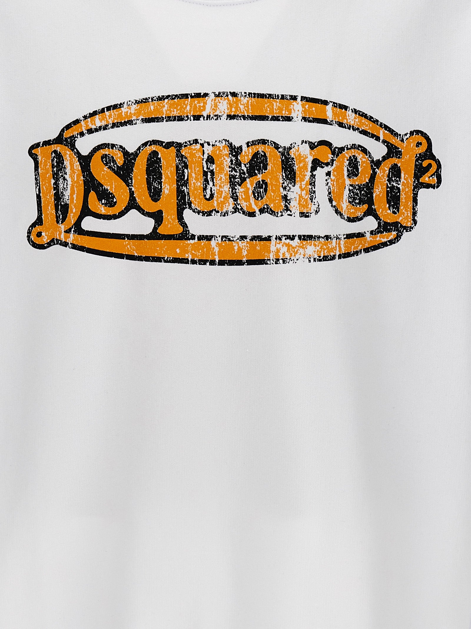 White Cotton Sweatshirt