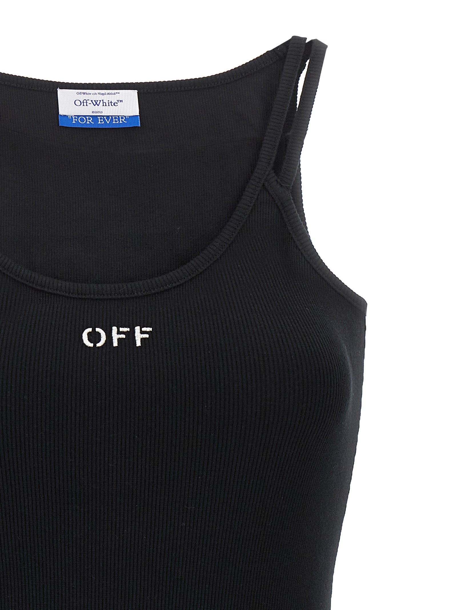 Black Cotton Short Dress