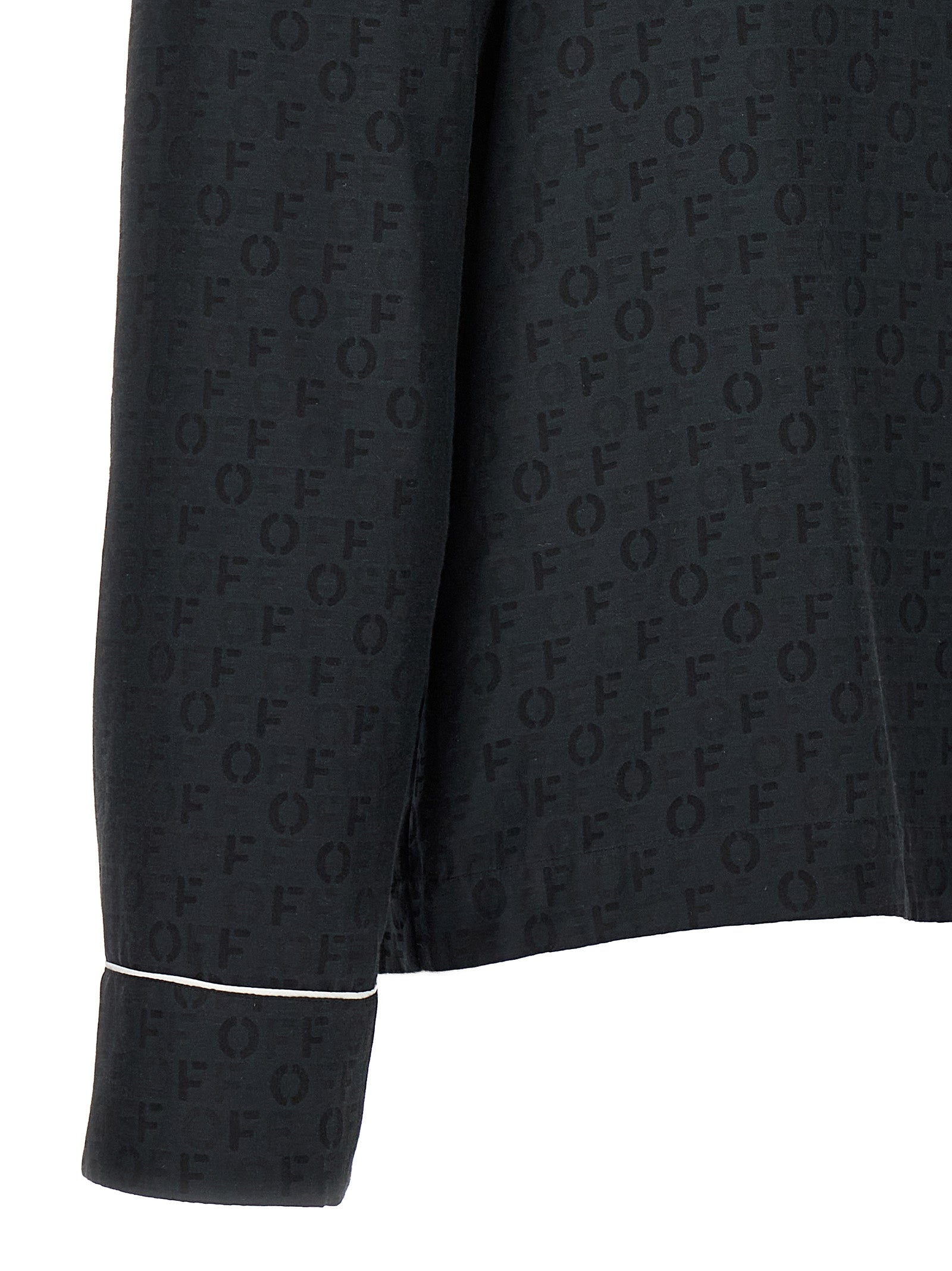 Black Silk Blouse