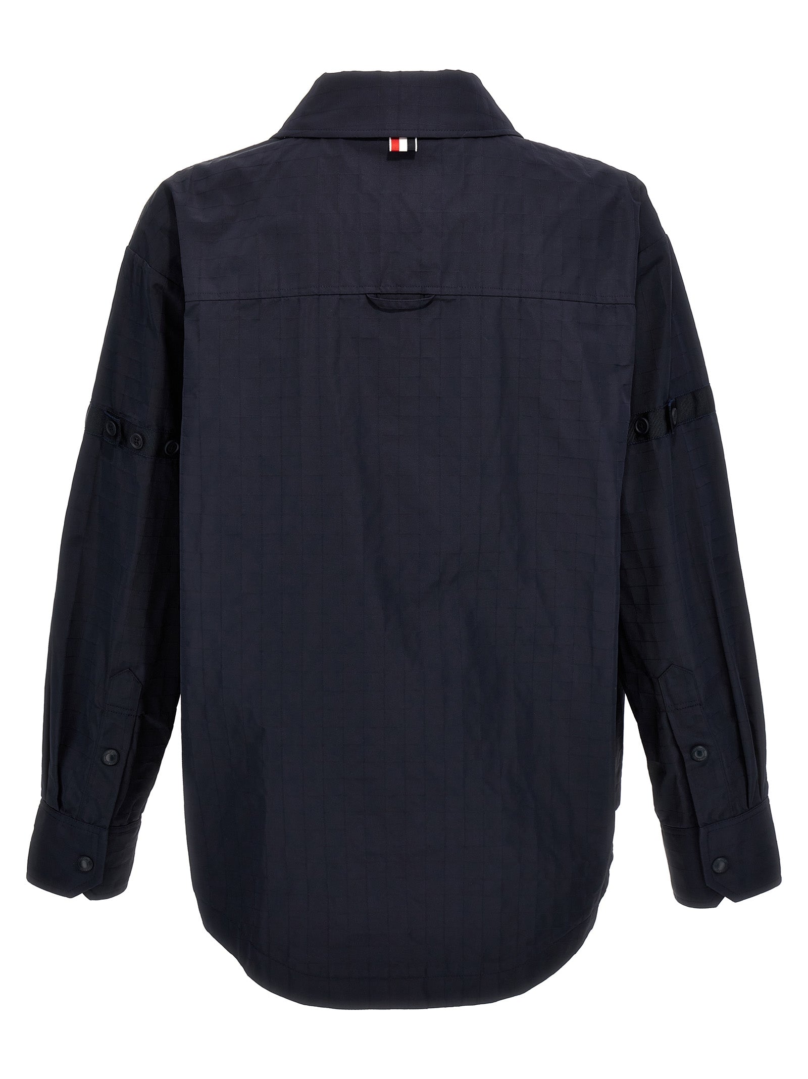 Blue Polyamide Blouse