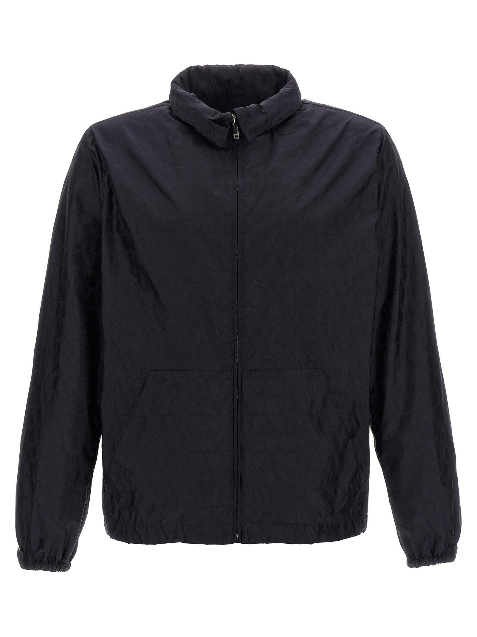 Blue Polyamide Shell Jacket