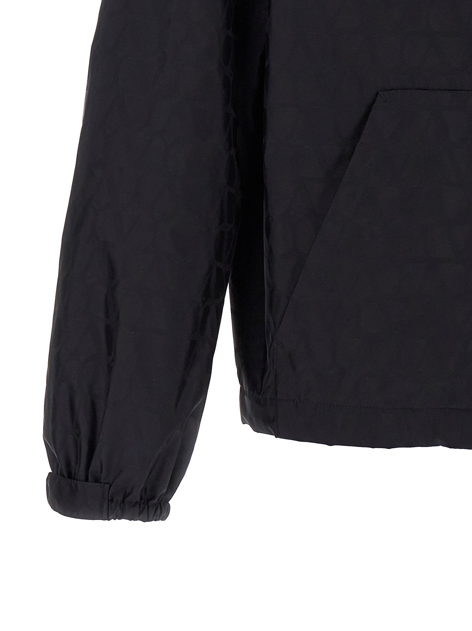 Blue Polyamide Shell Jacket