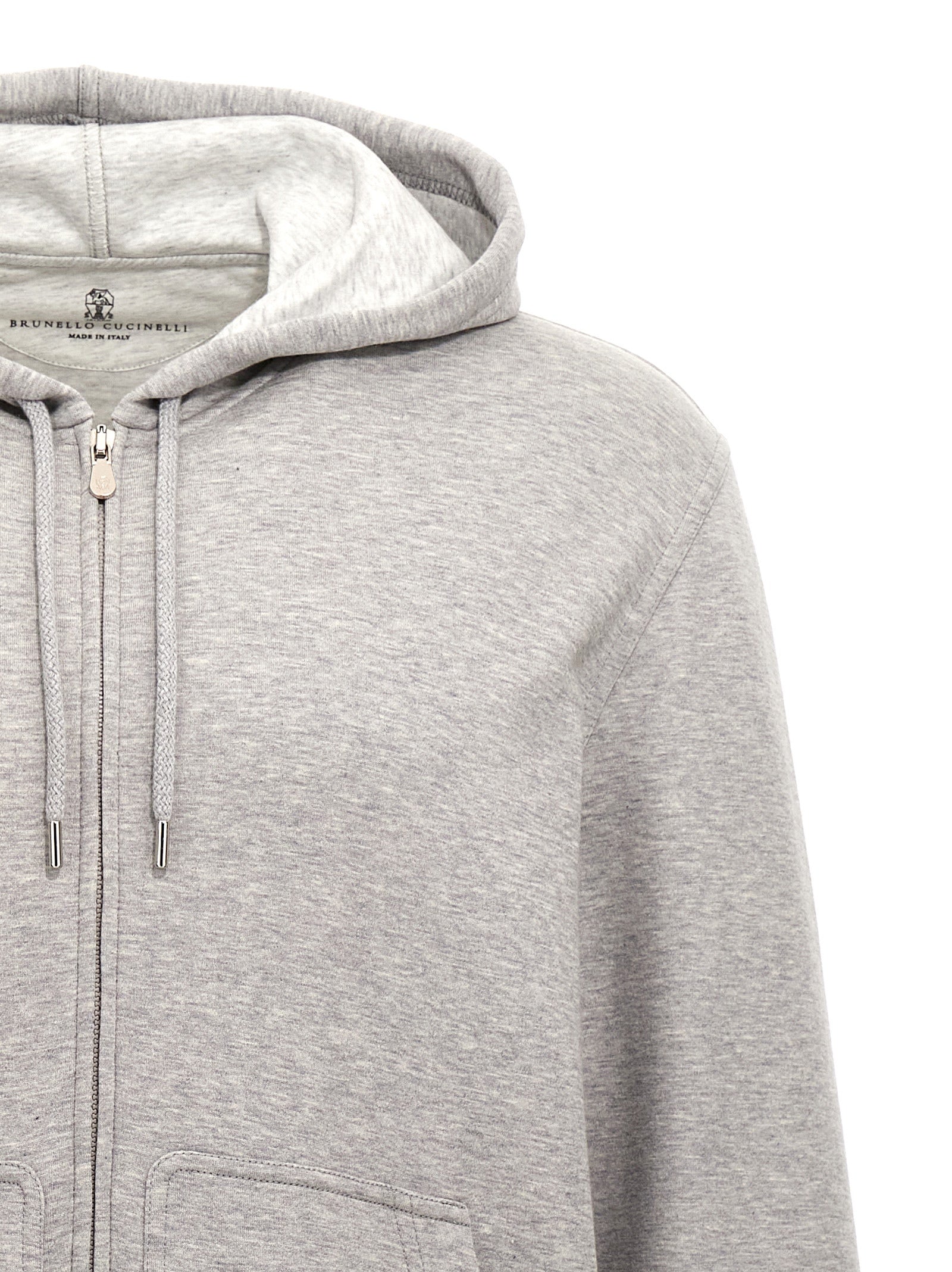 Gray Cotton Sweatshirt
