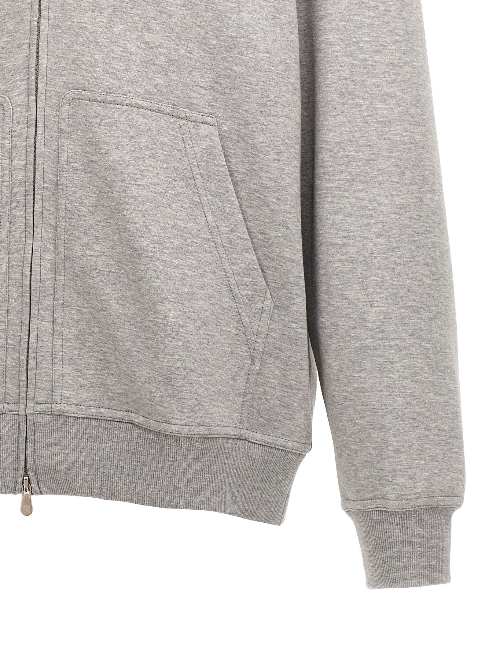 Gray Cotton Sweatshirt