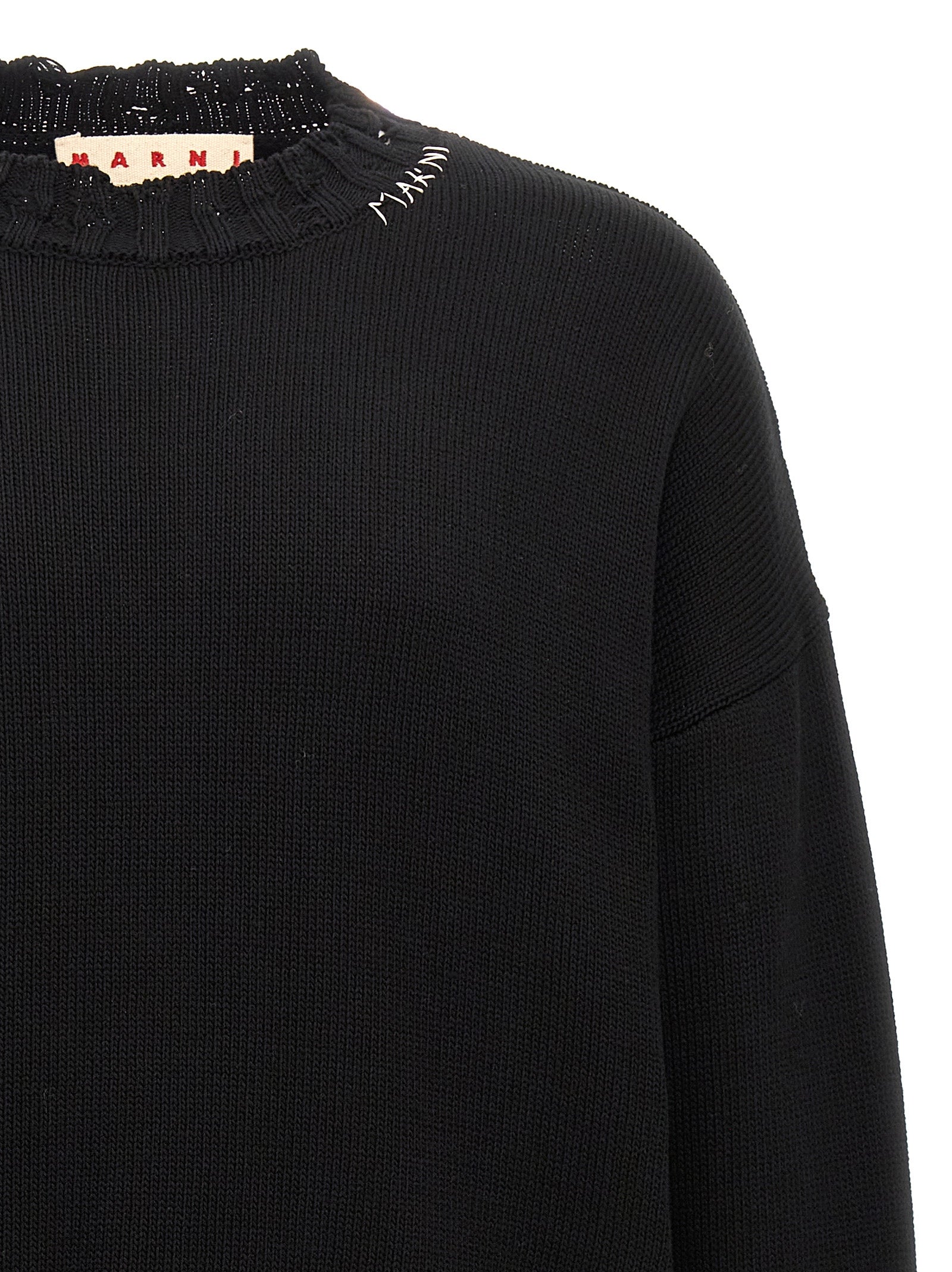Black Cotton Cardigan