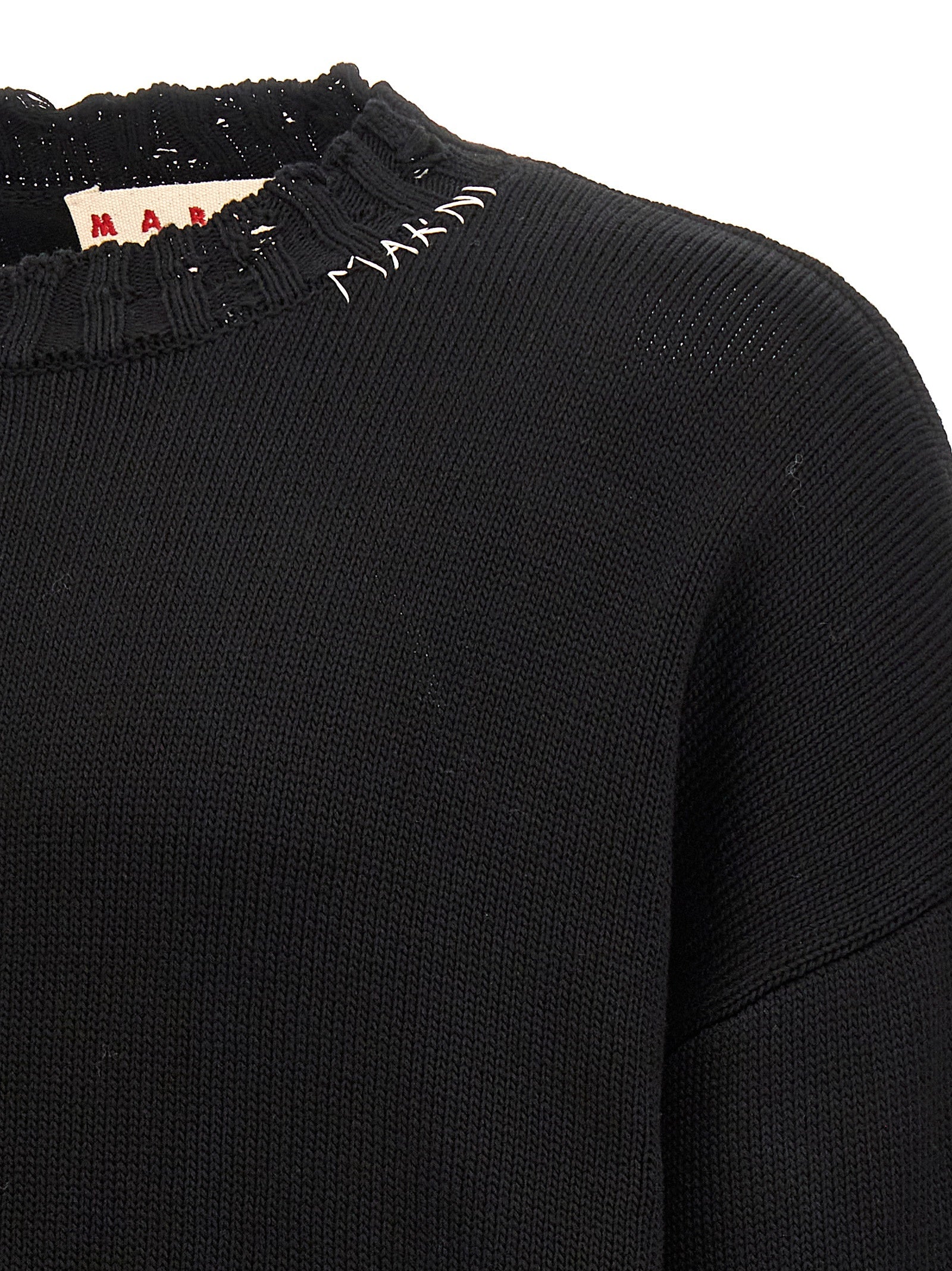 Black Cotton Cardigan