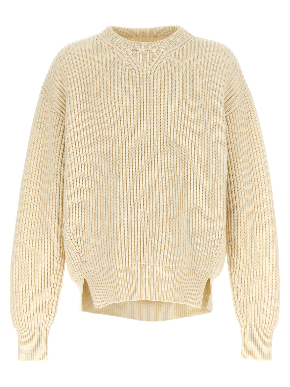 White Wool Cardigan