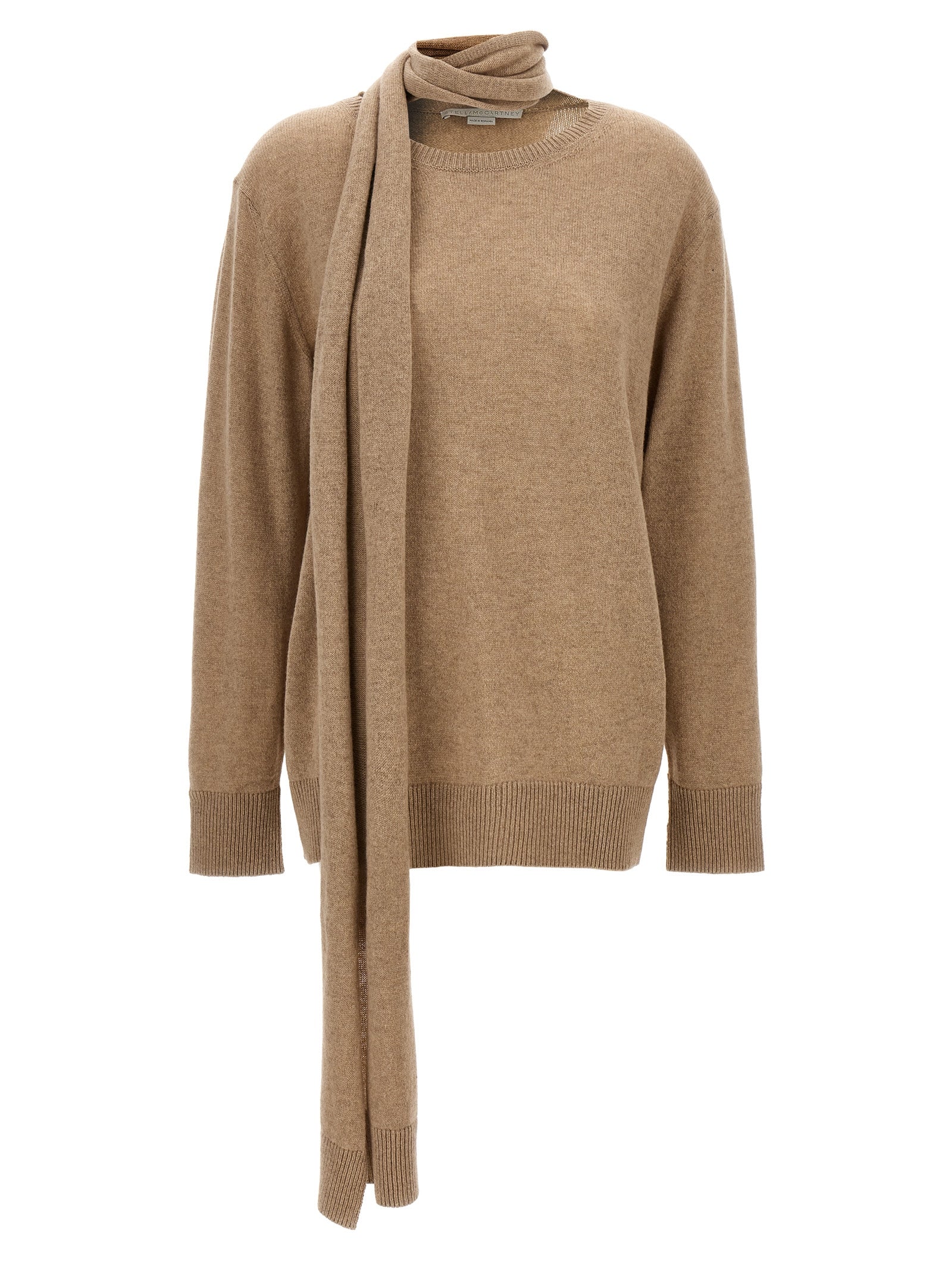 Beige Cashmere Cardigan