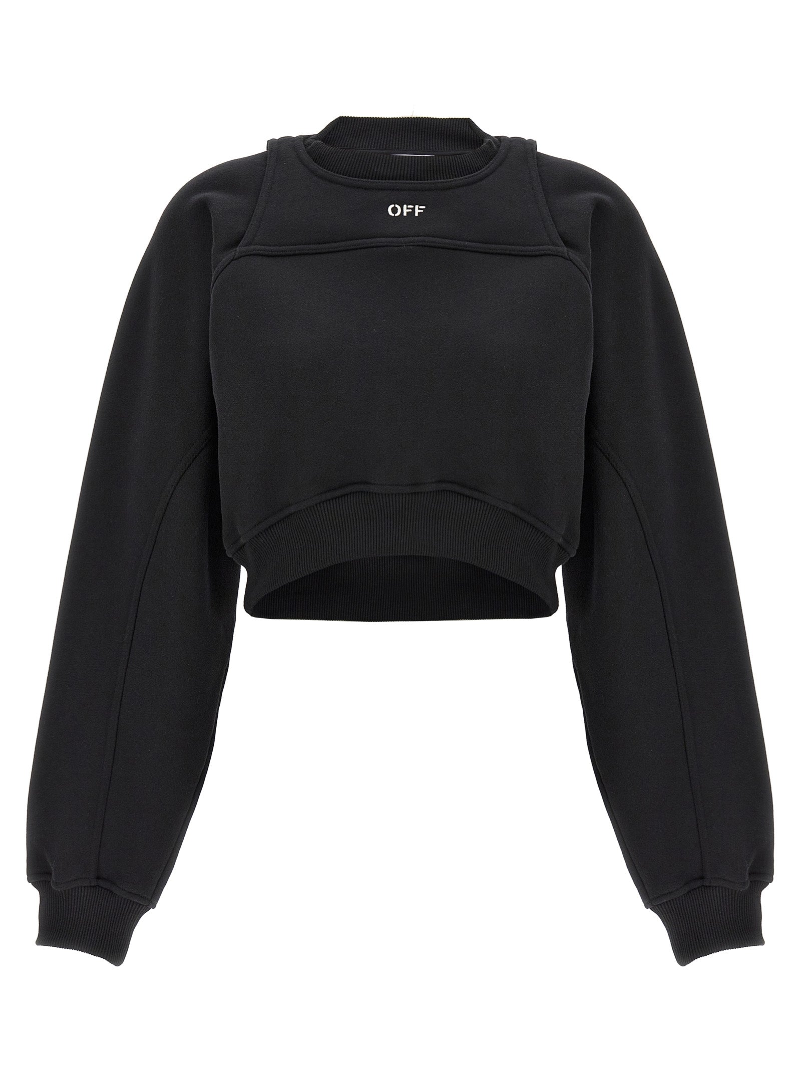 Bicolor Cotton Sweatshirt