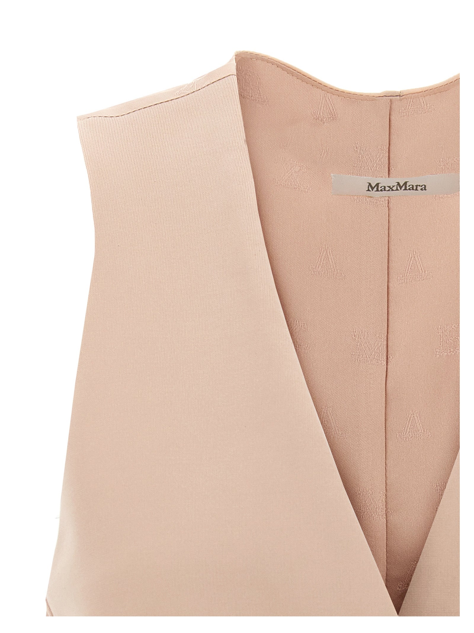 Multicolor Acetate Sleeveless Jacket