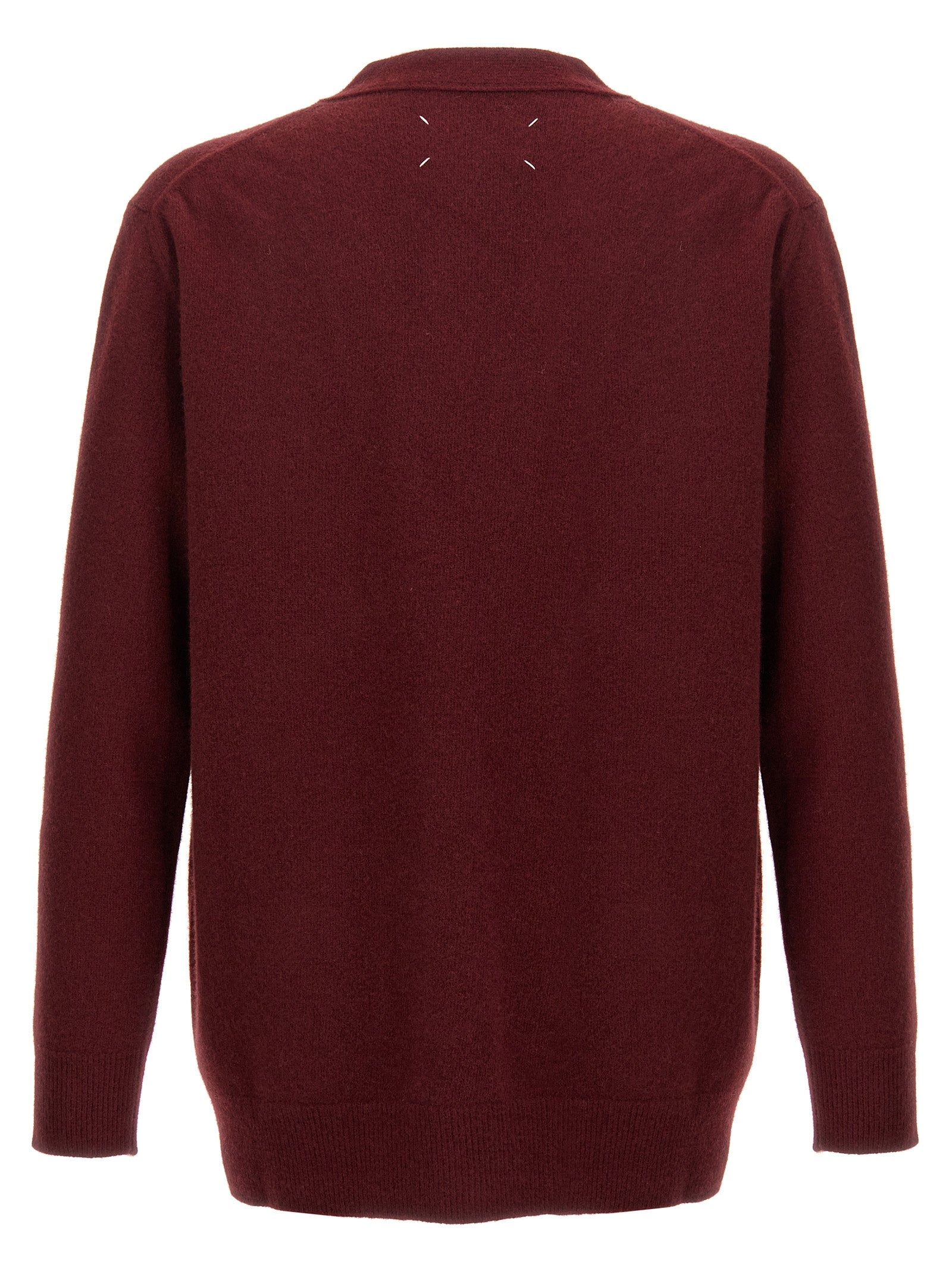 Bordeaux Wool Cardigan