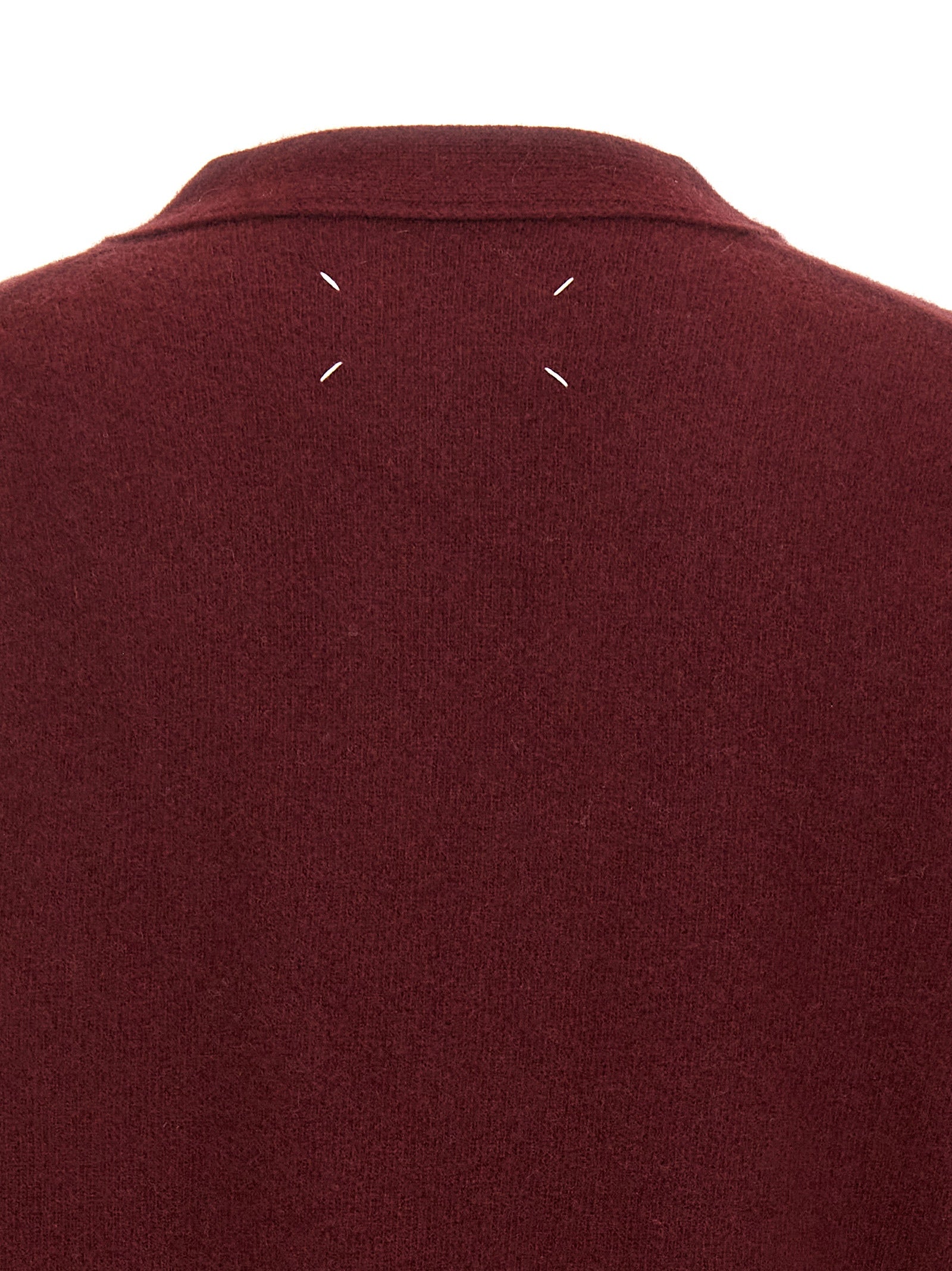 Bordeaux Wool Cardigan