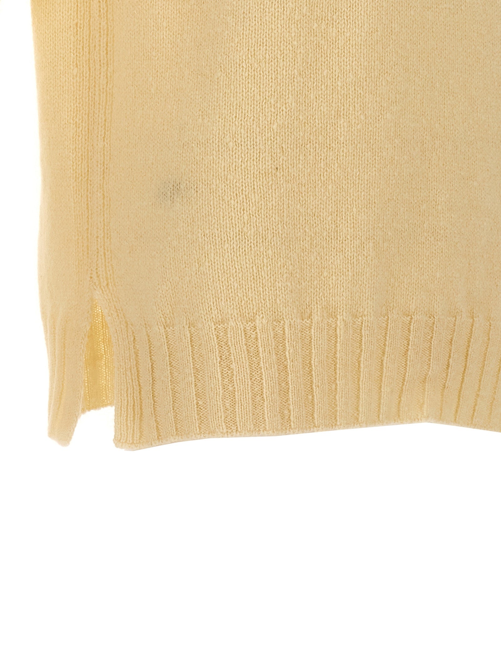 Beige Wool Cardigan