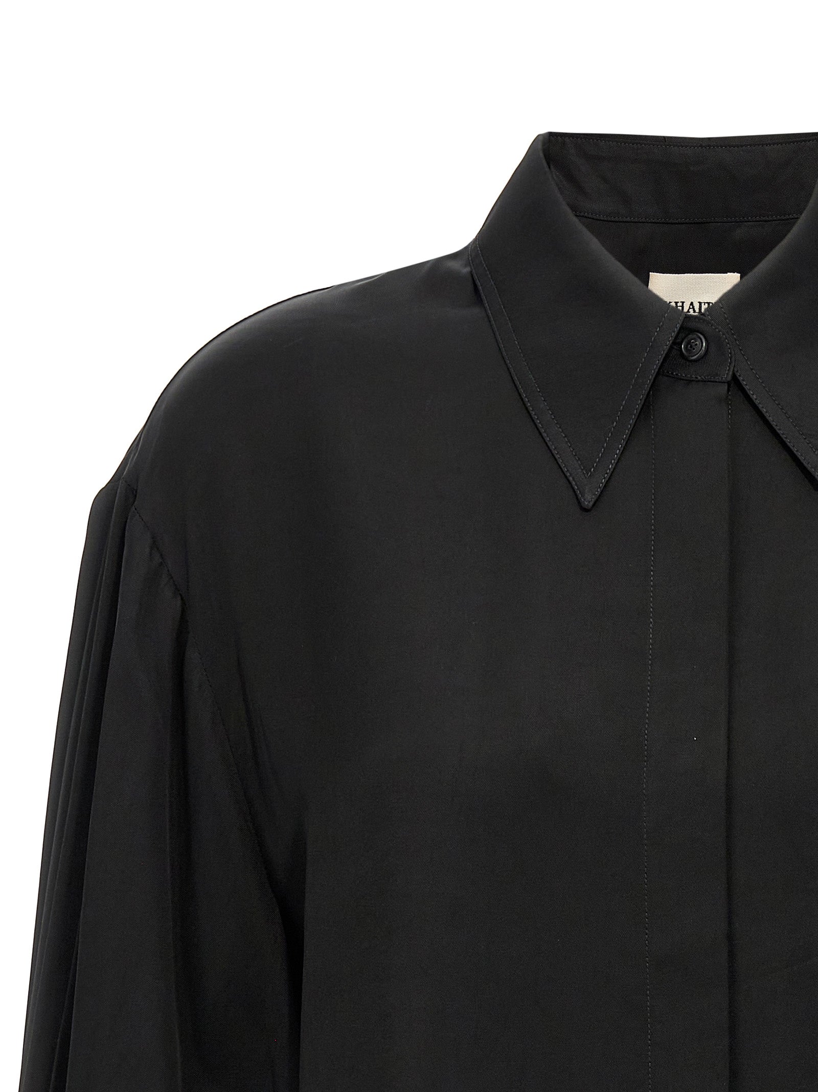 Black Cupro Blouse