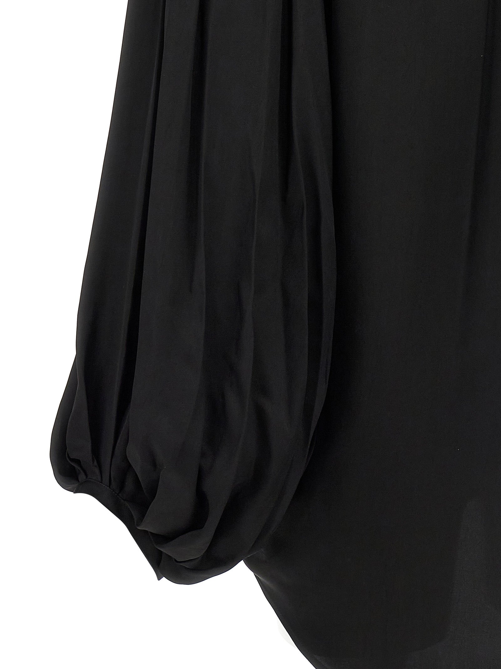 Black Cupro Blouse