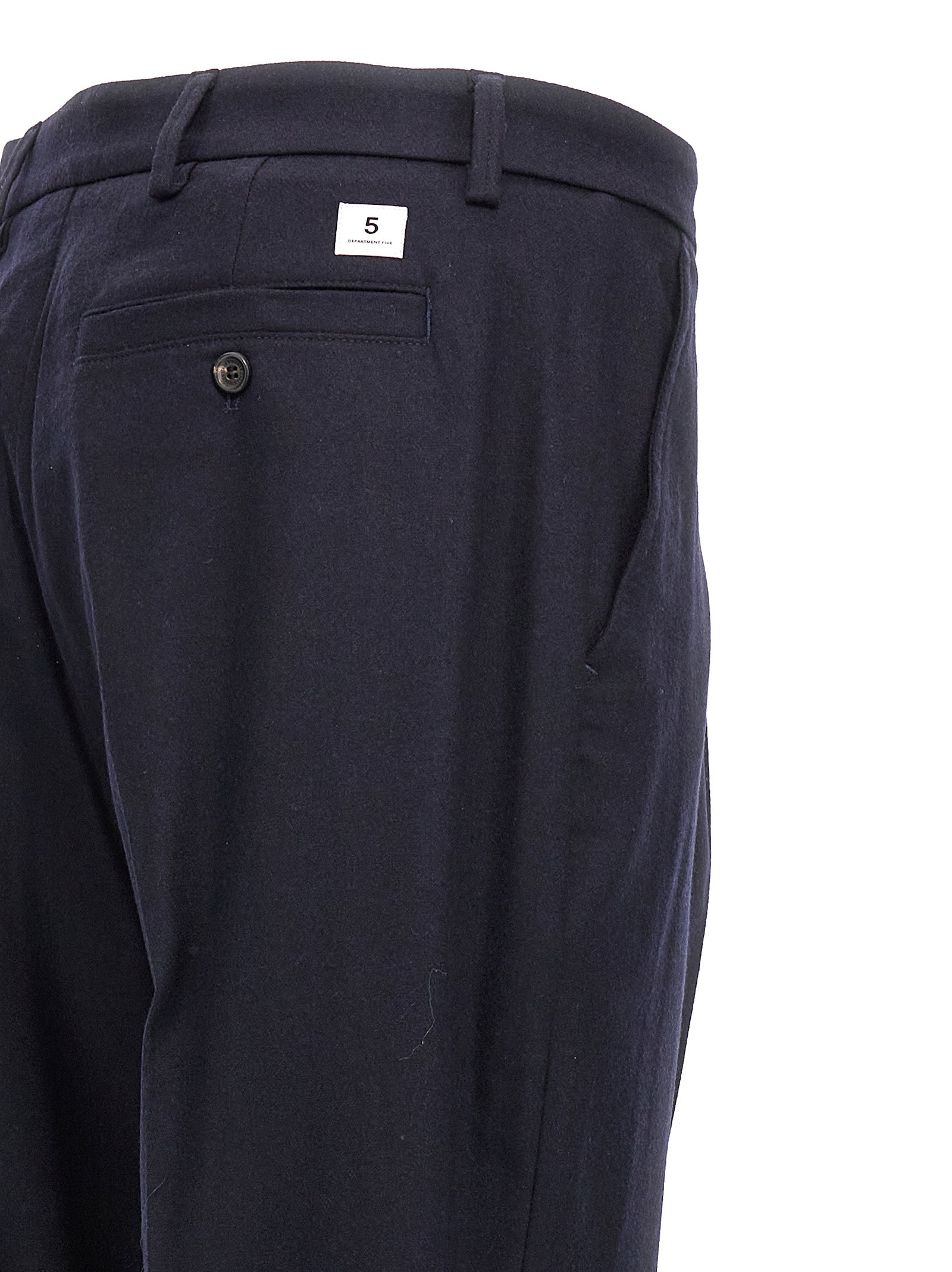 Blue Wool Dress Pants
