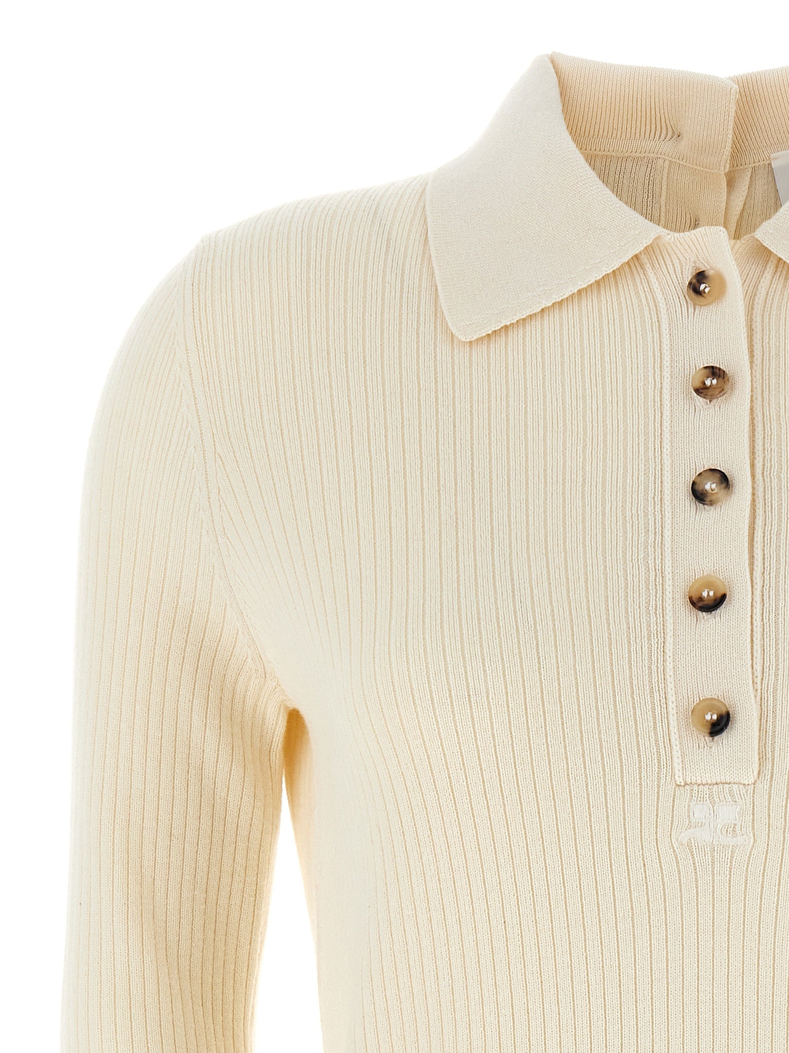 White Cotton Cardigan
