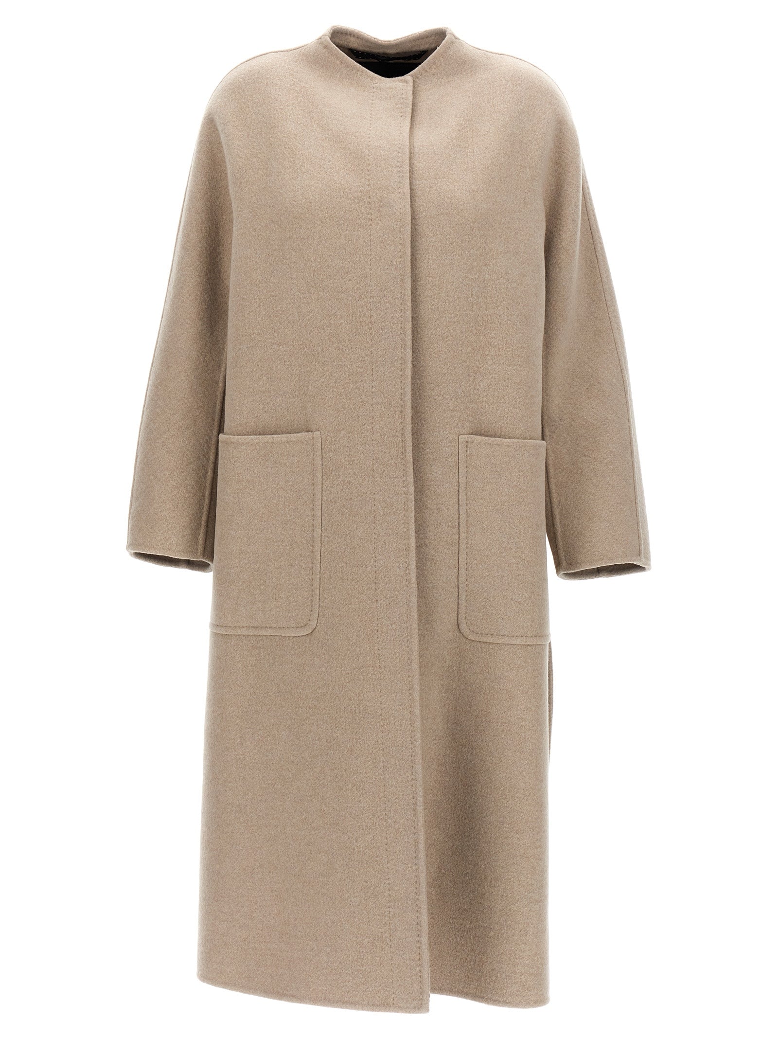 Beige Cashmere Coat