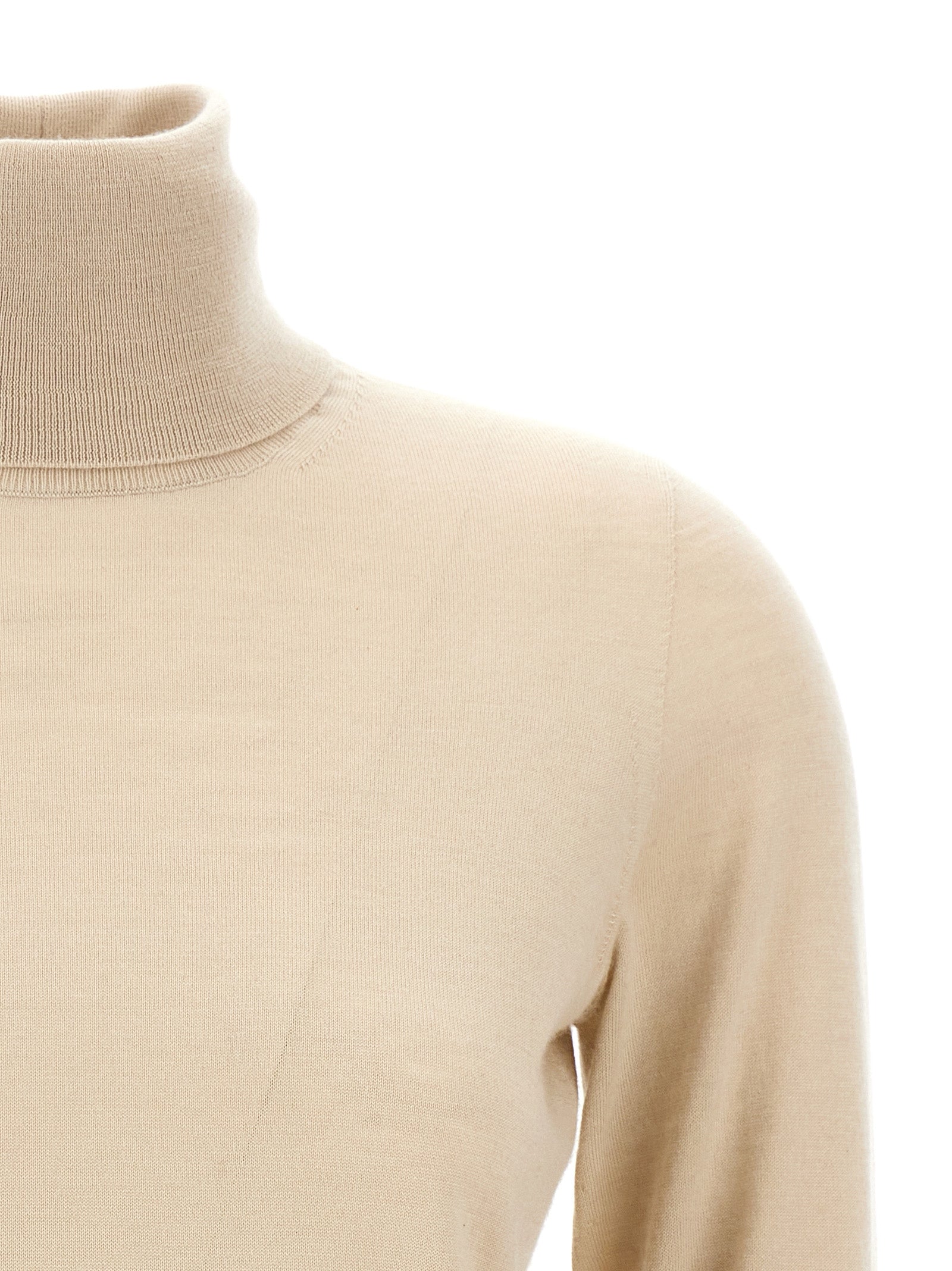 Beige Cashmere Cardigan
