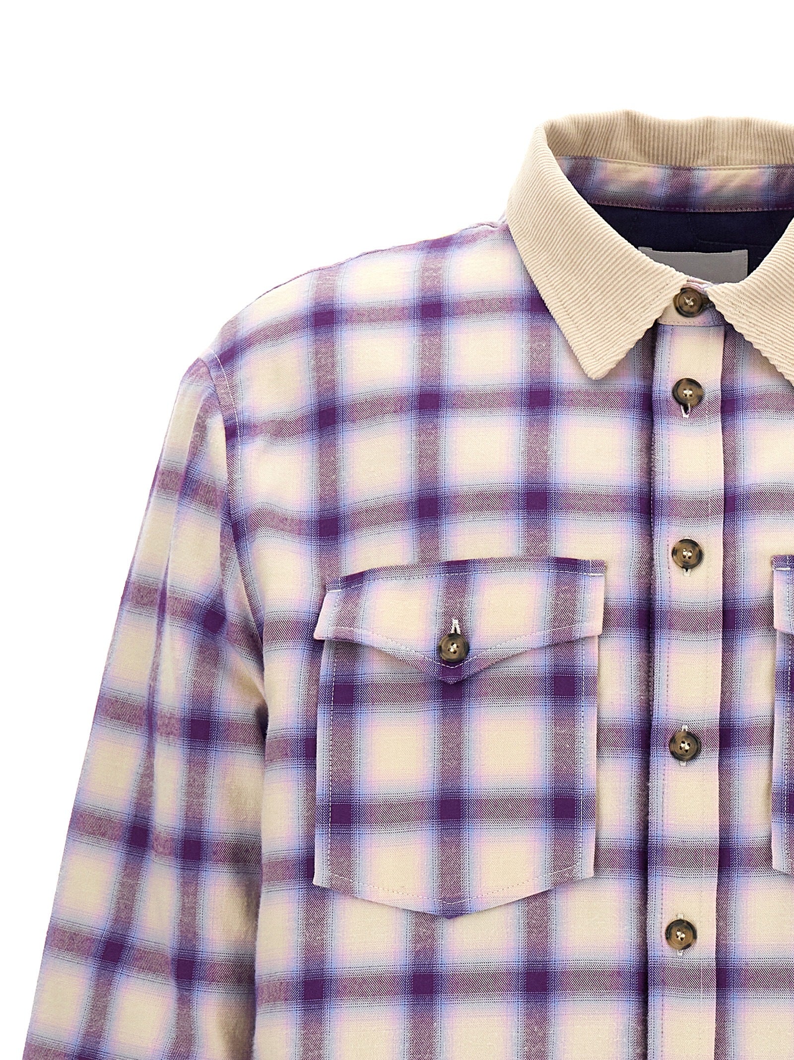 Multicolor Cotton Shell Jacket