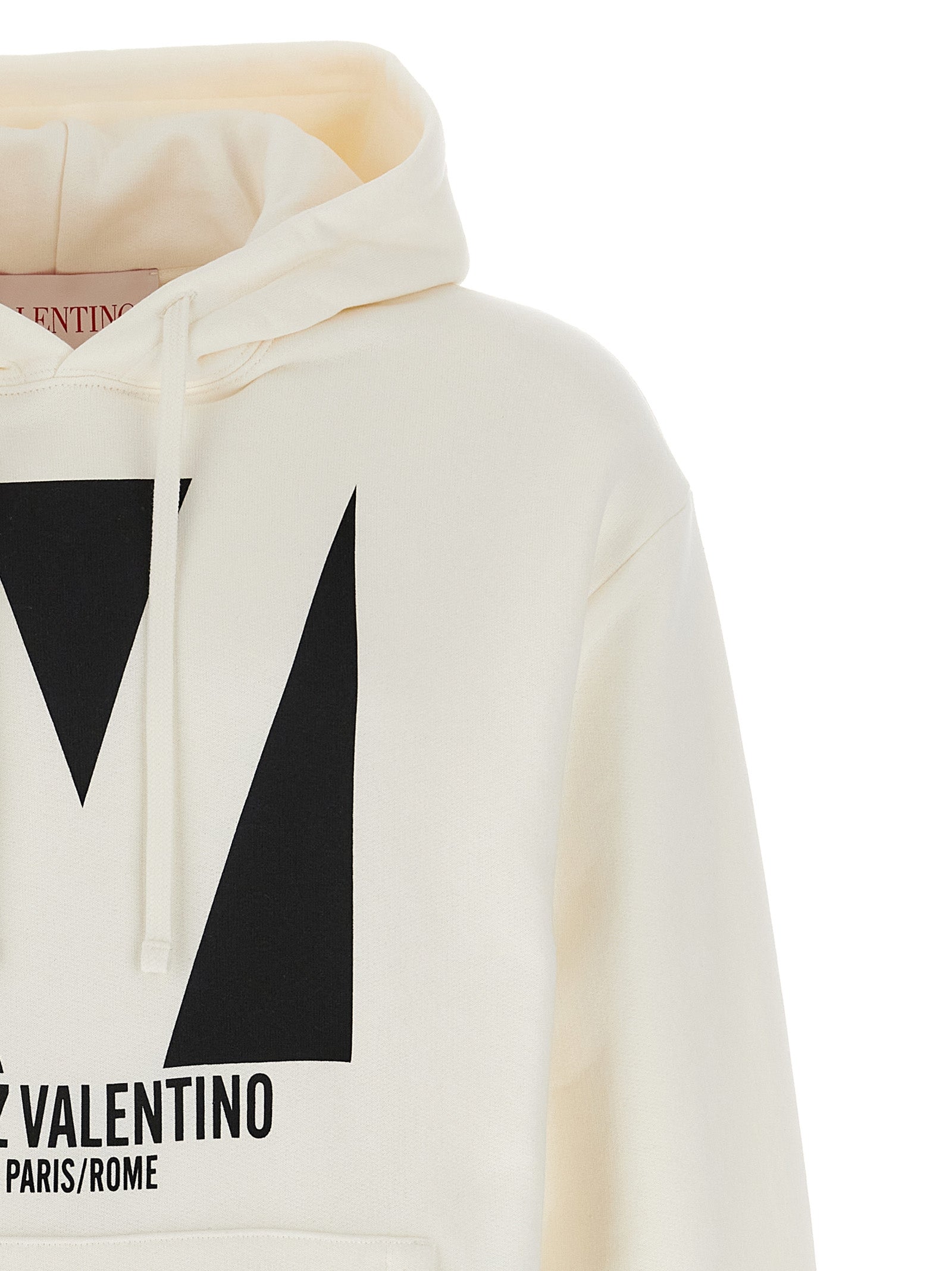 White Cotton Sweatshirt