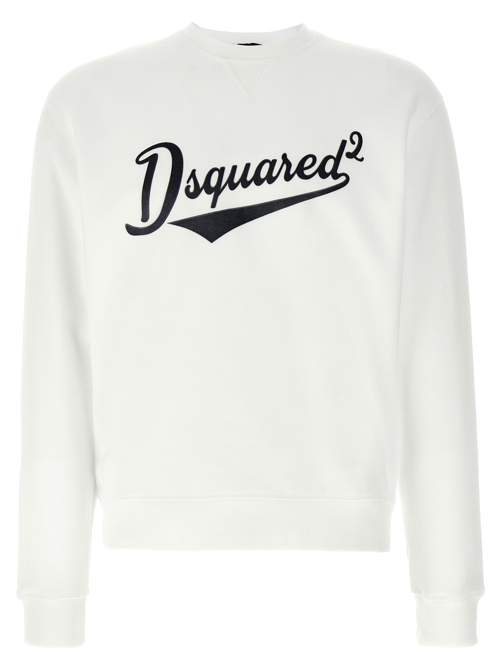 White Cotton Sweatshirt