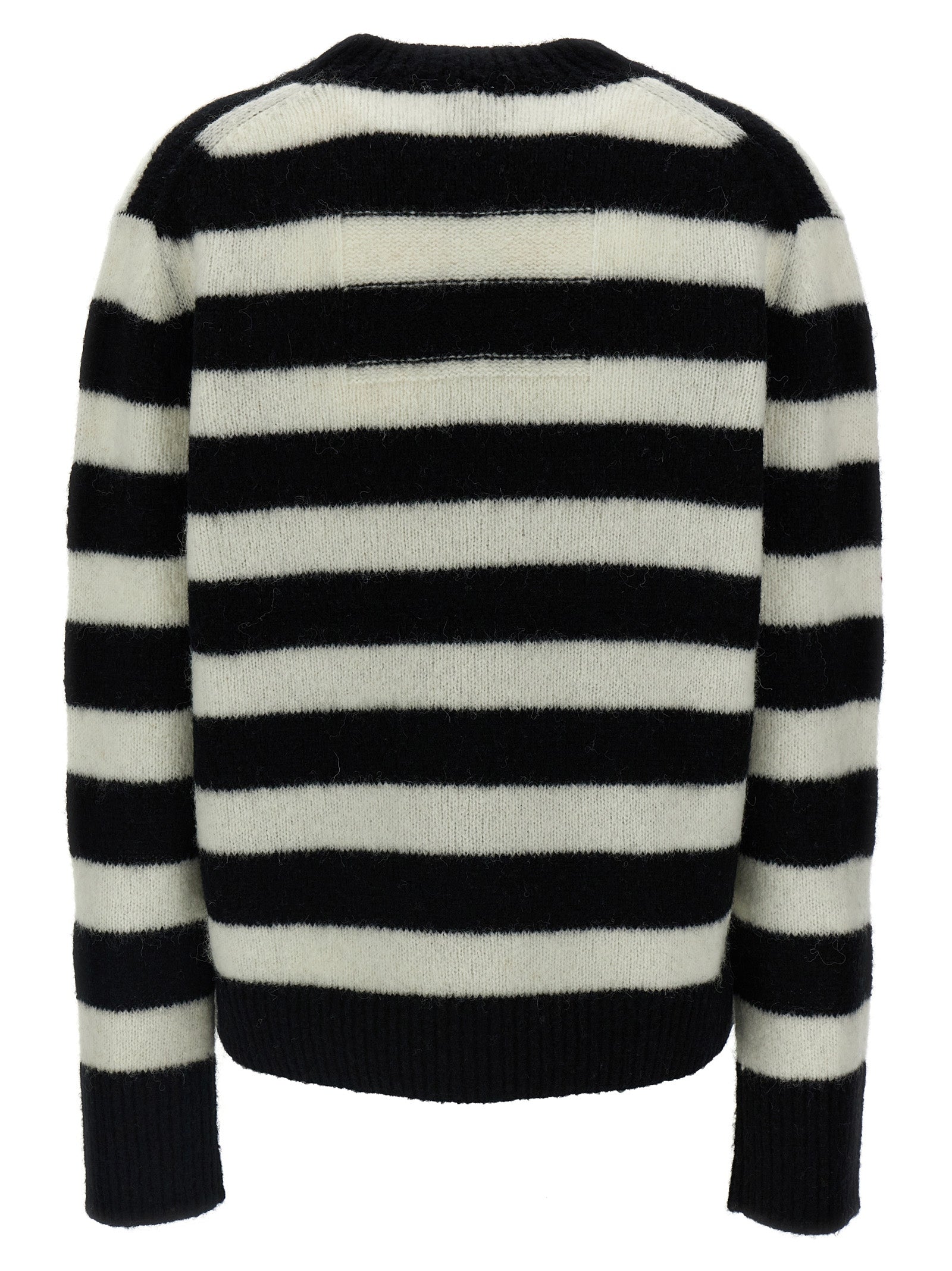 Bicolor Wool Cardigan
