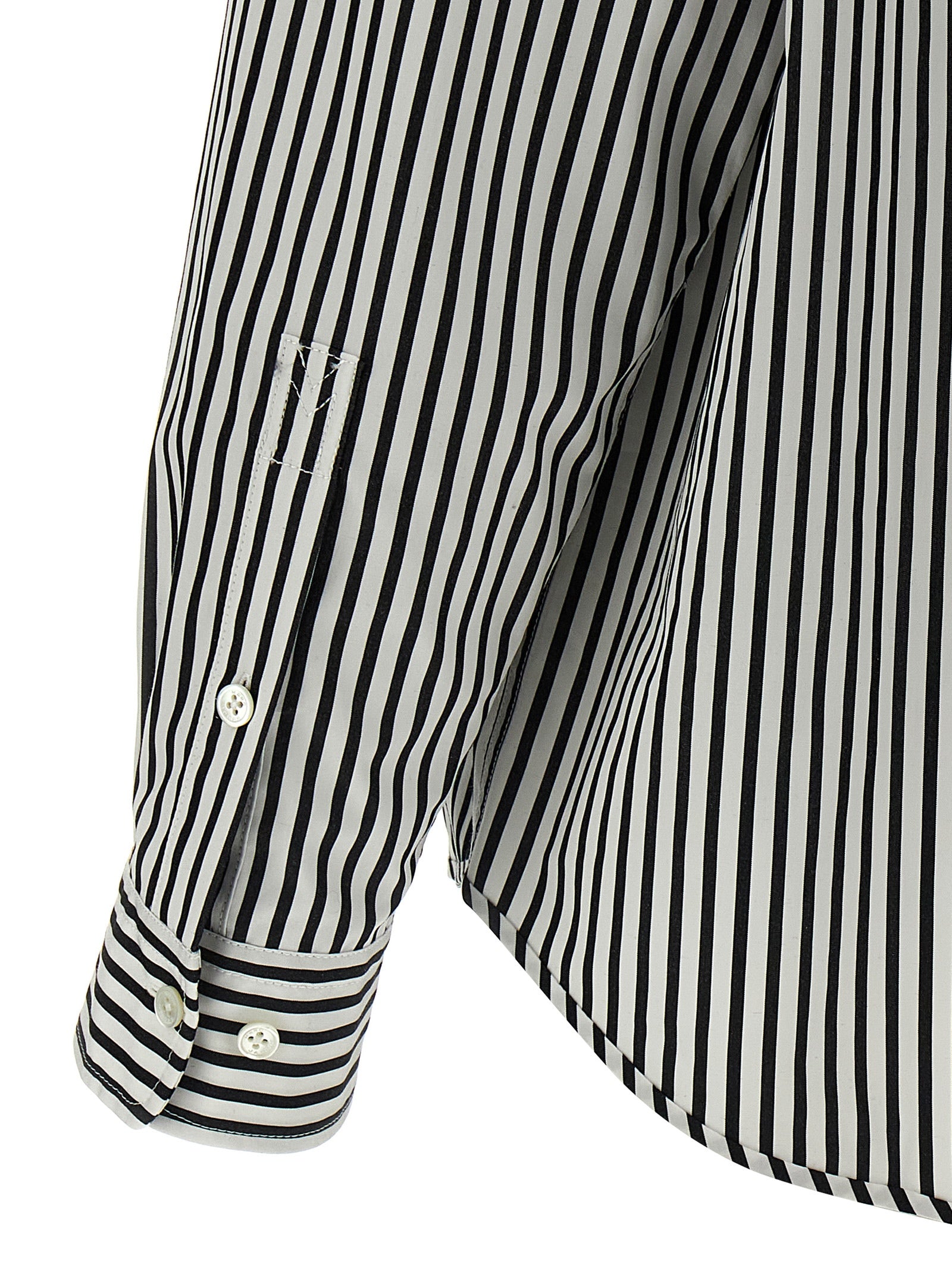 Bicolor Cotton Blouse