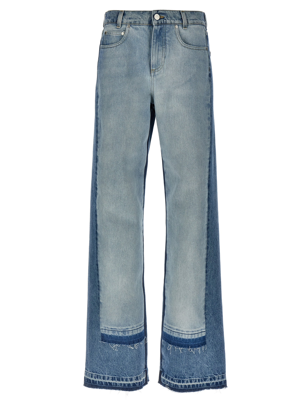 Blue Cotton Jeans Denim