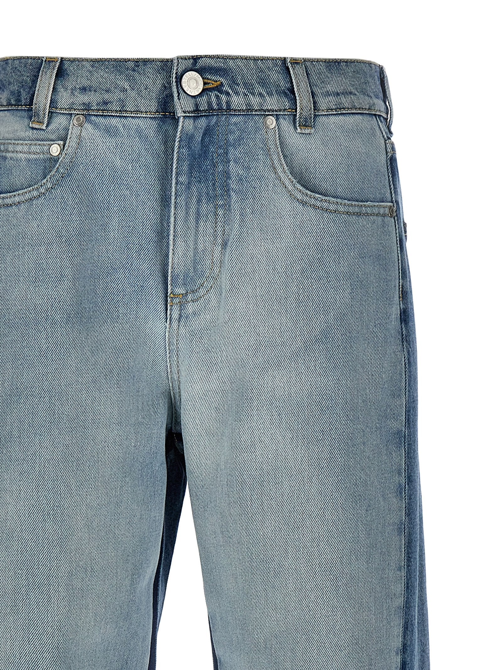 Blue Cotton Jeans Denim