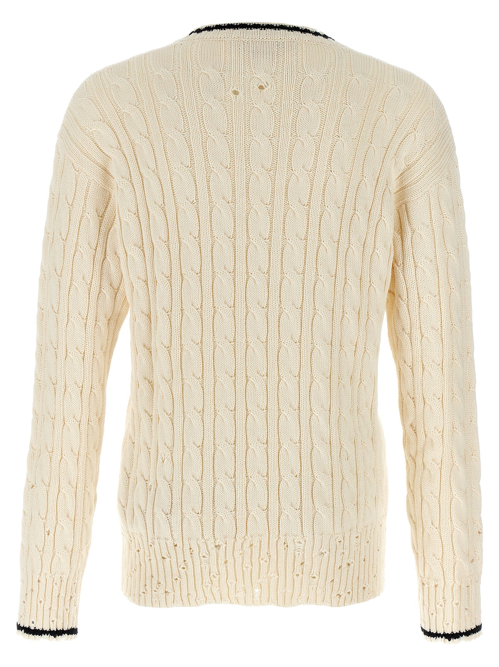 White Cotton Cardigan