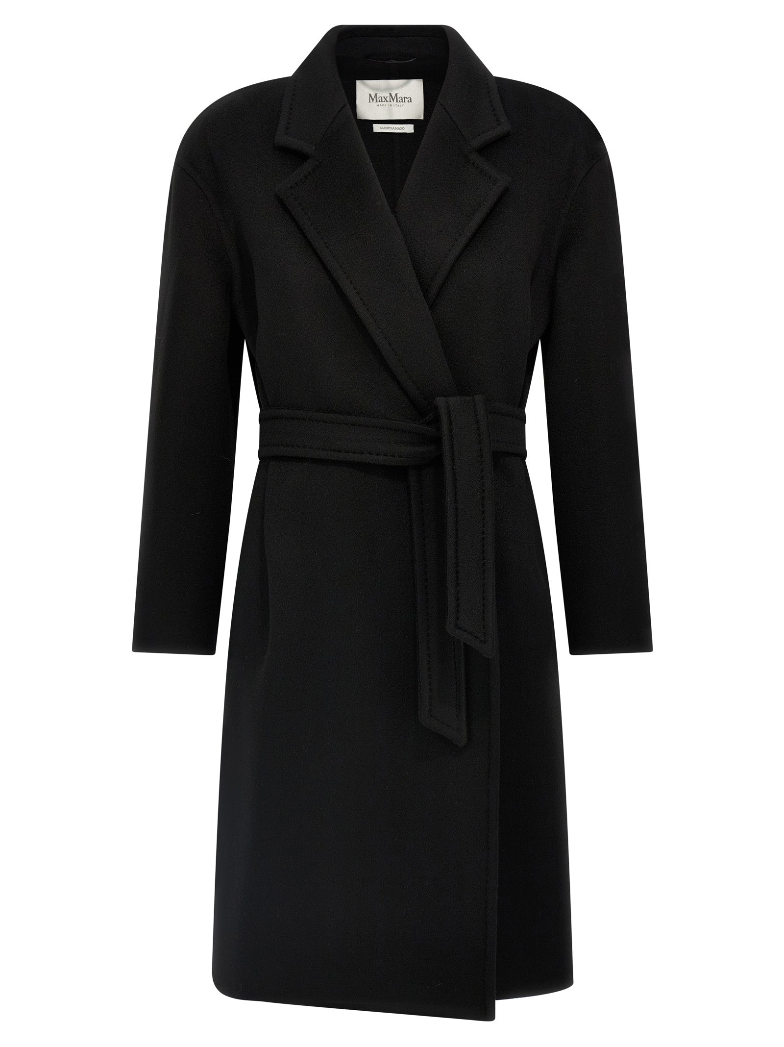 Black Cashmere Coat