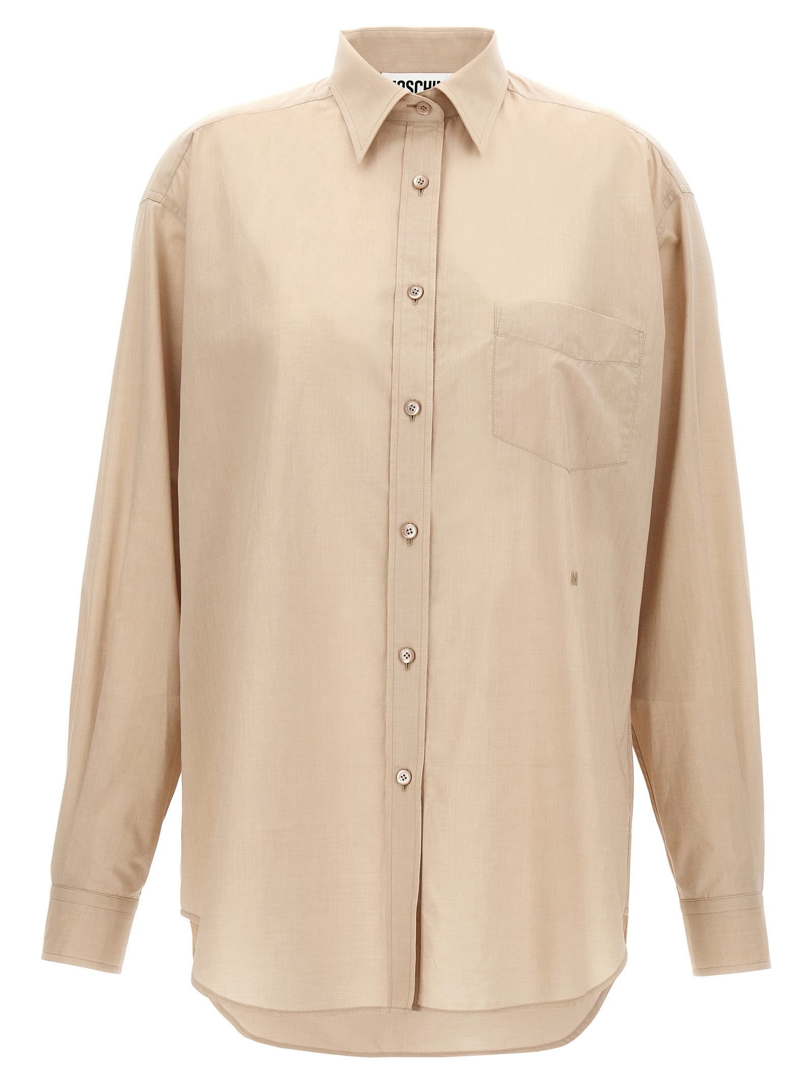 Beige Cotton Blouse