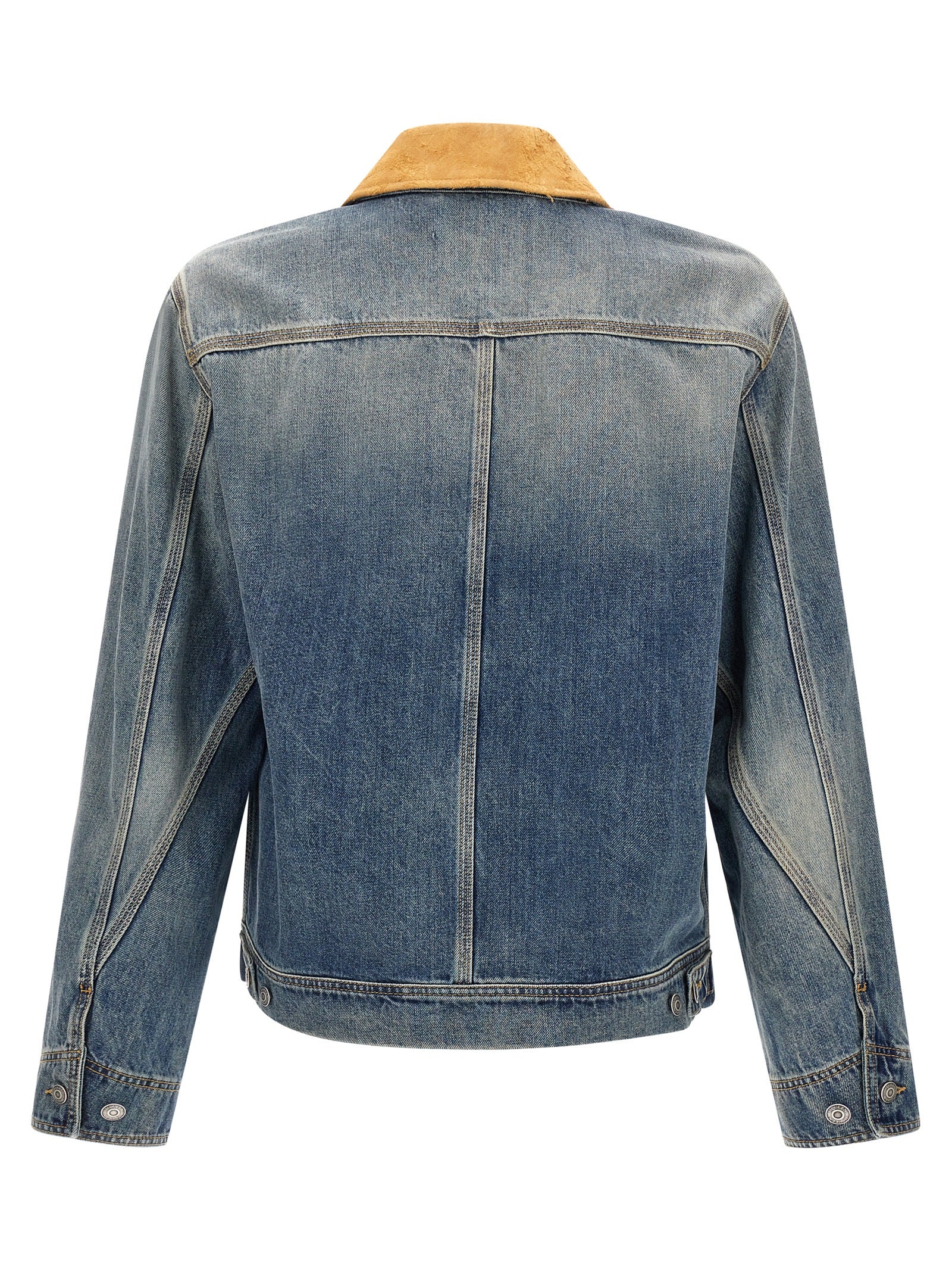 Blue Cotton Denim Jacket