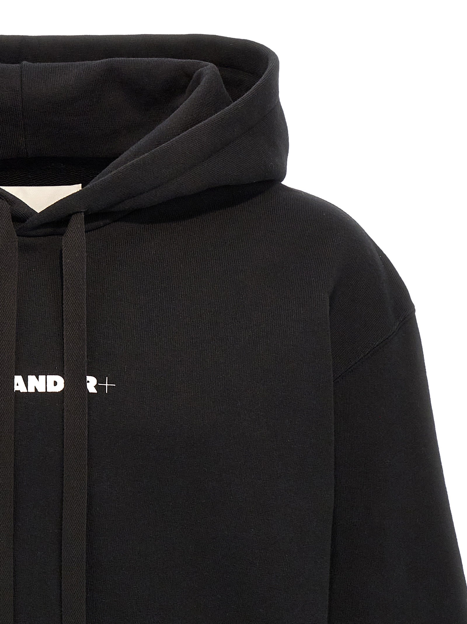 Black Cotton Sweatshirt