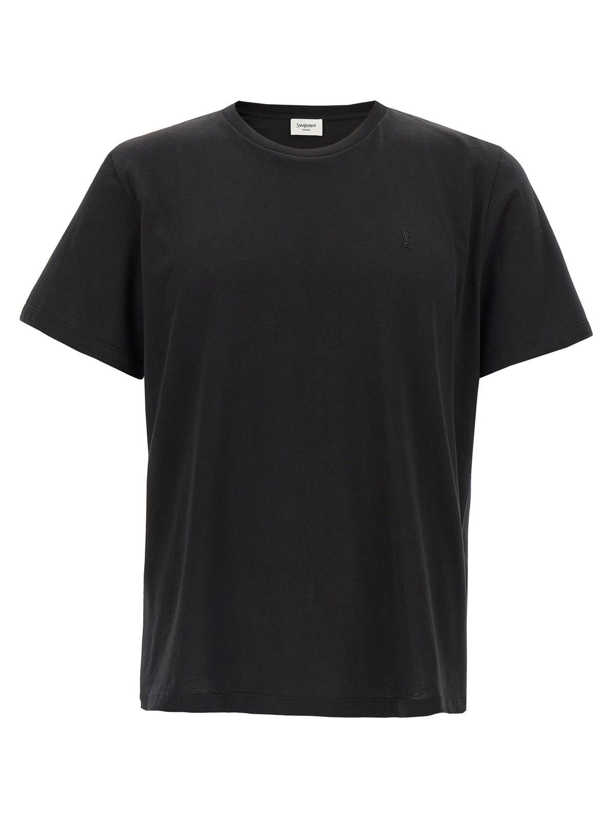 Black Cotton T-Shirt
